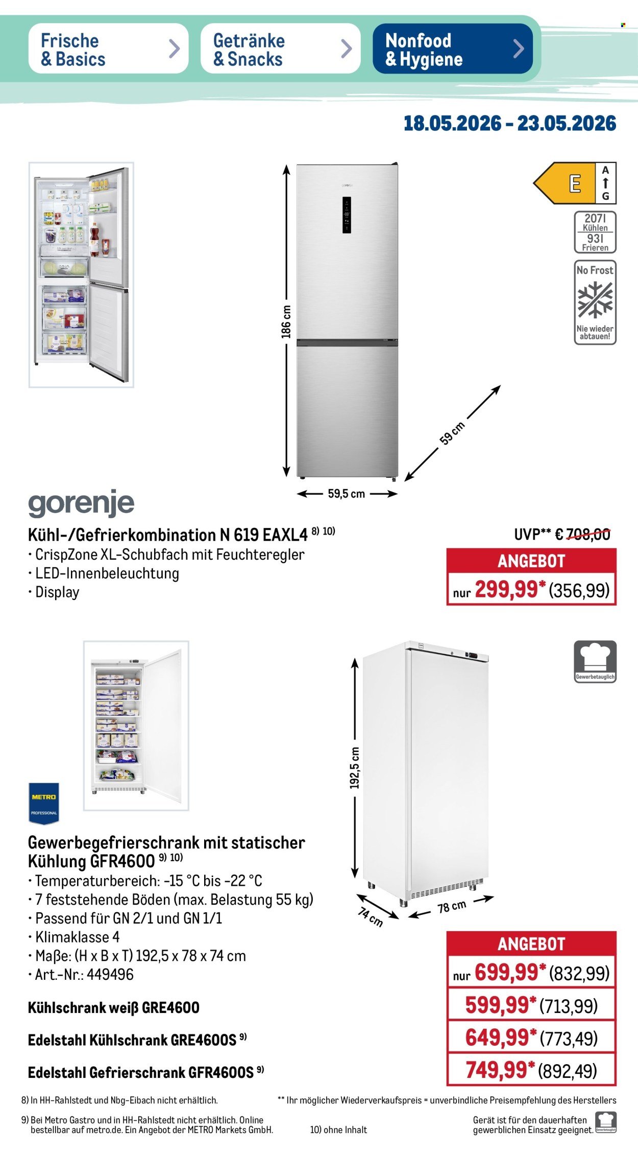 METRO Prospekt - NonFood-Angebote (2026-05-18 - 2026-05-23)