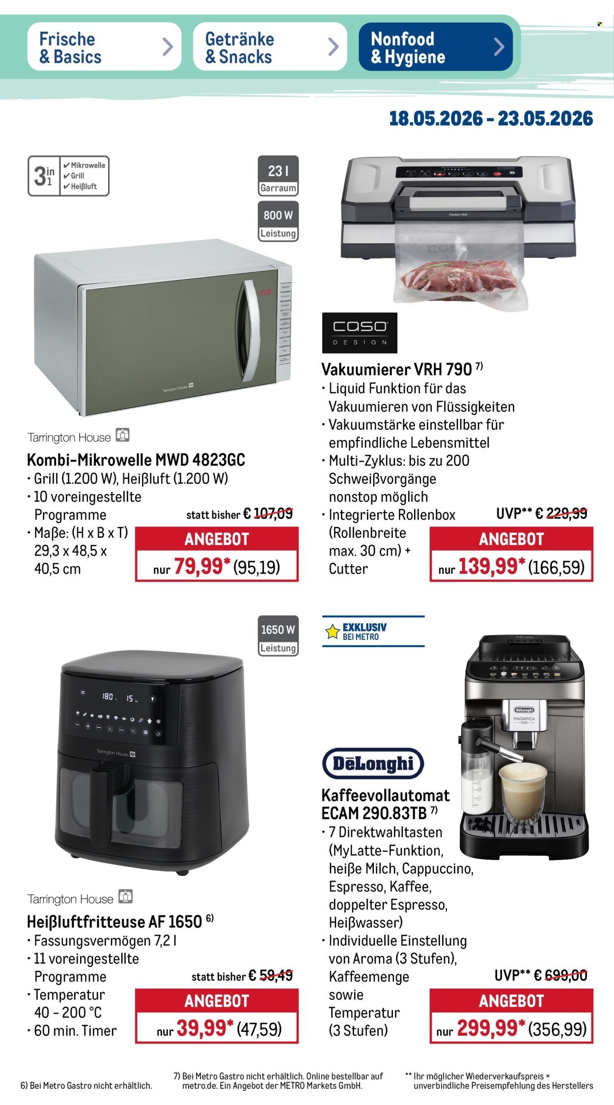 METRO Prospekt - NonFood-Angebote (2026-05-18 - 2026-05-23)