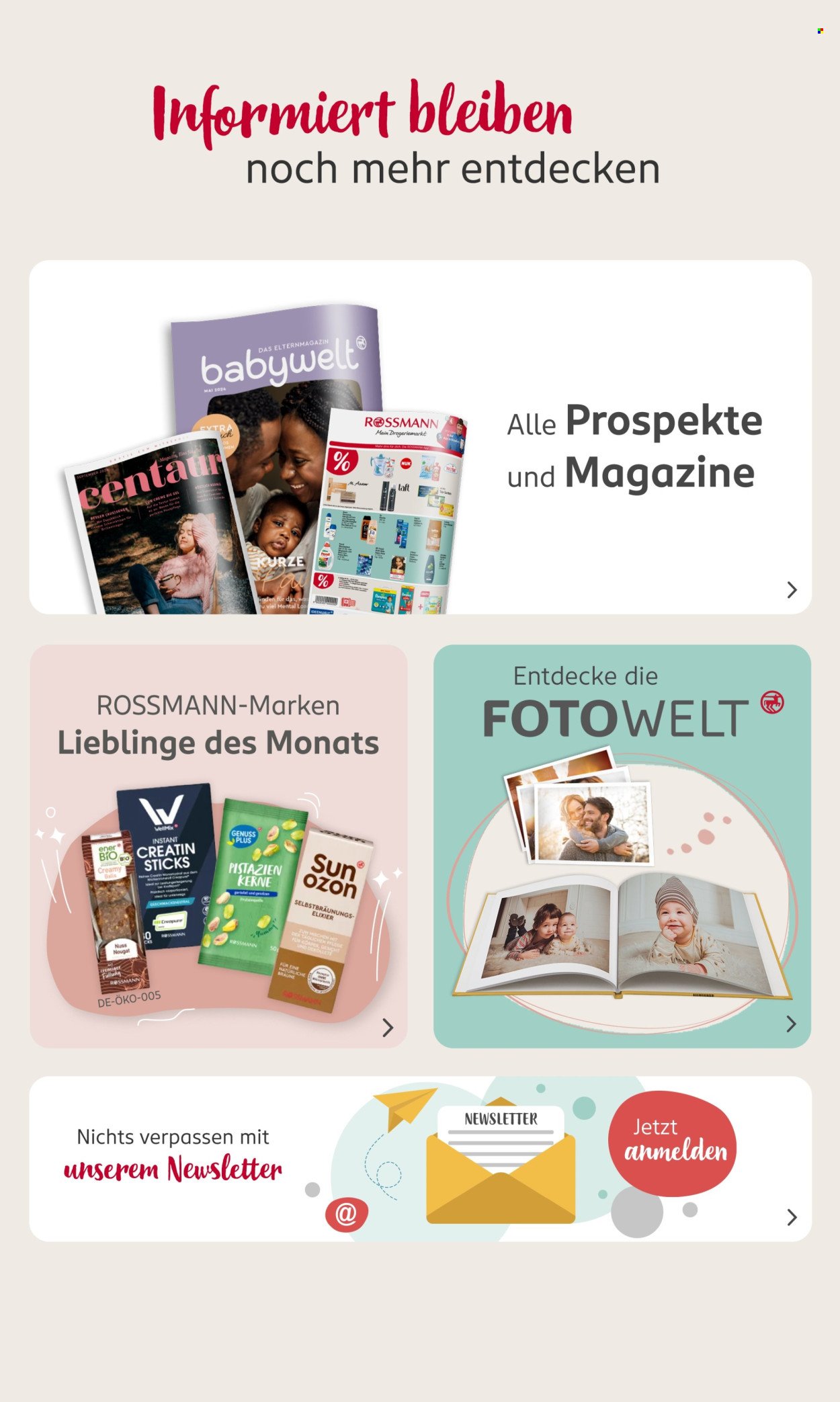ROSSMANN Prospekt - Unsere App-Angebote