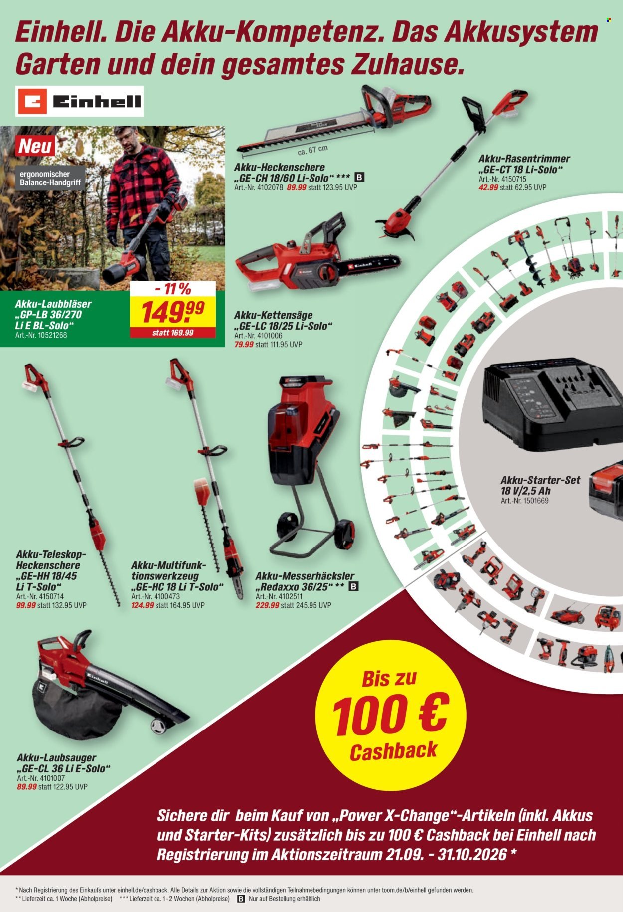 TOOM BAUMARKT Prospekt - Ab Montag 28.09.2026