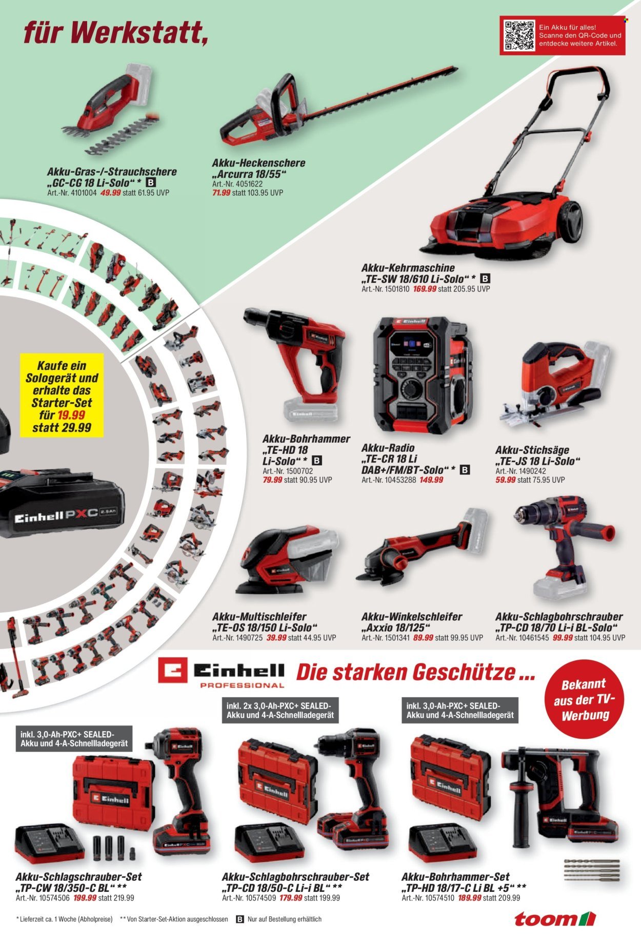 TOOM BAUMARKT Prospekt - Ab Montag 28.09.2026