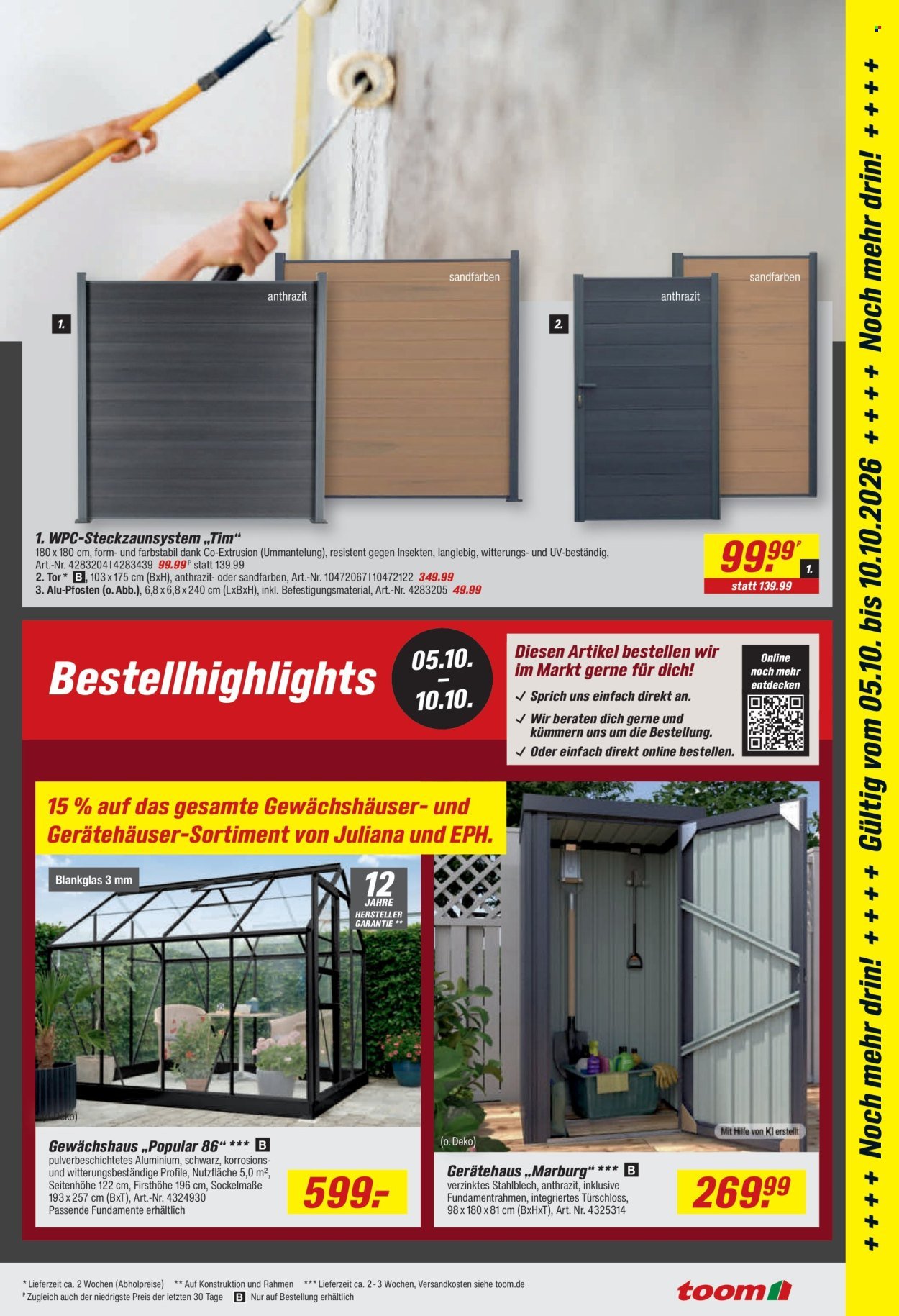 TOOM BAUMARKT Prospekt - Ab Montag 28.09.2026