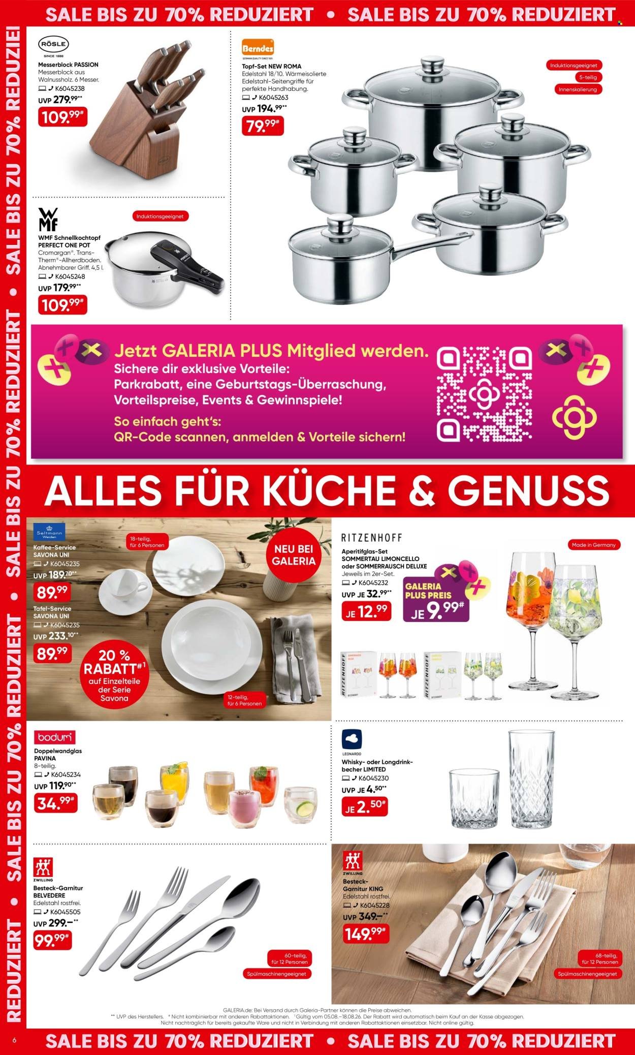 GALERIA KARSTADT KAUFHOF Prospekt - Ab Mittwoch 5.08.2026