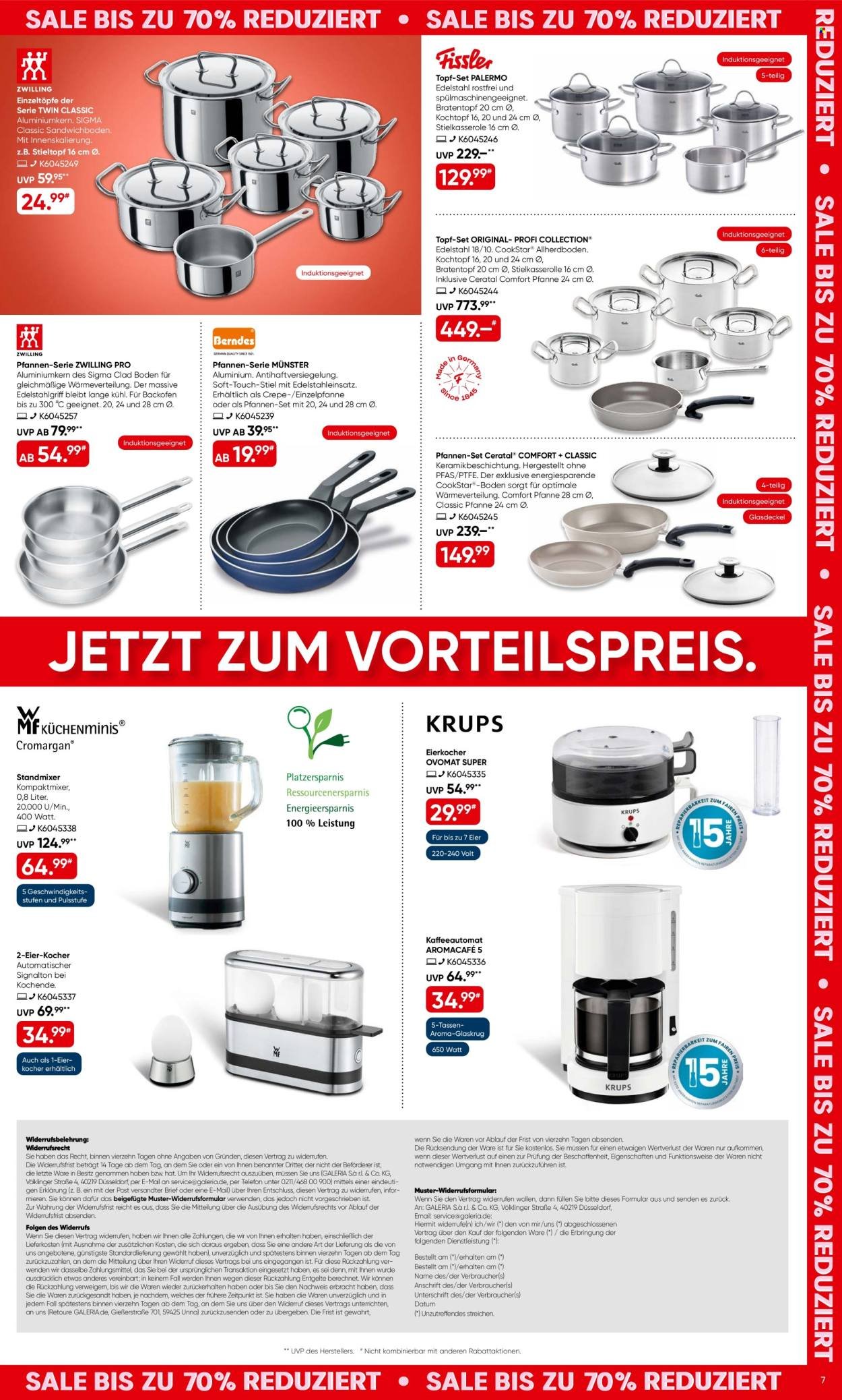 GALERIA KARSTADT KAUFHOF Prospekt - Ab Mittwoch 5.08.2026