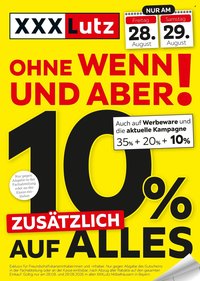 XXXLUTZ Prospekt - Aktion für Bayern