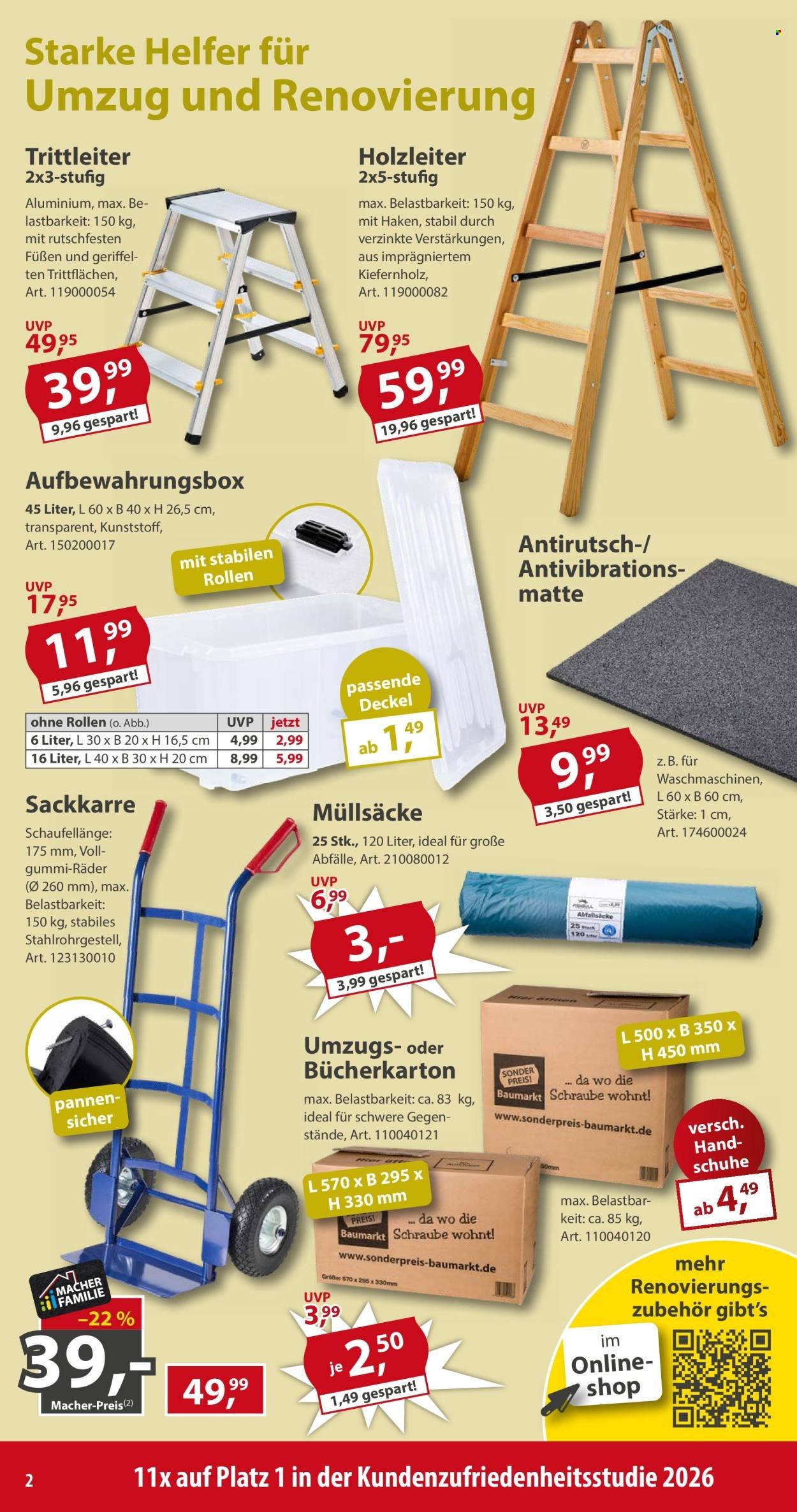 SONDERPREIS-BAUMARKT Prospekt - Ab Samstag 31.10.2026