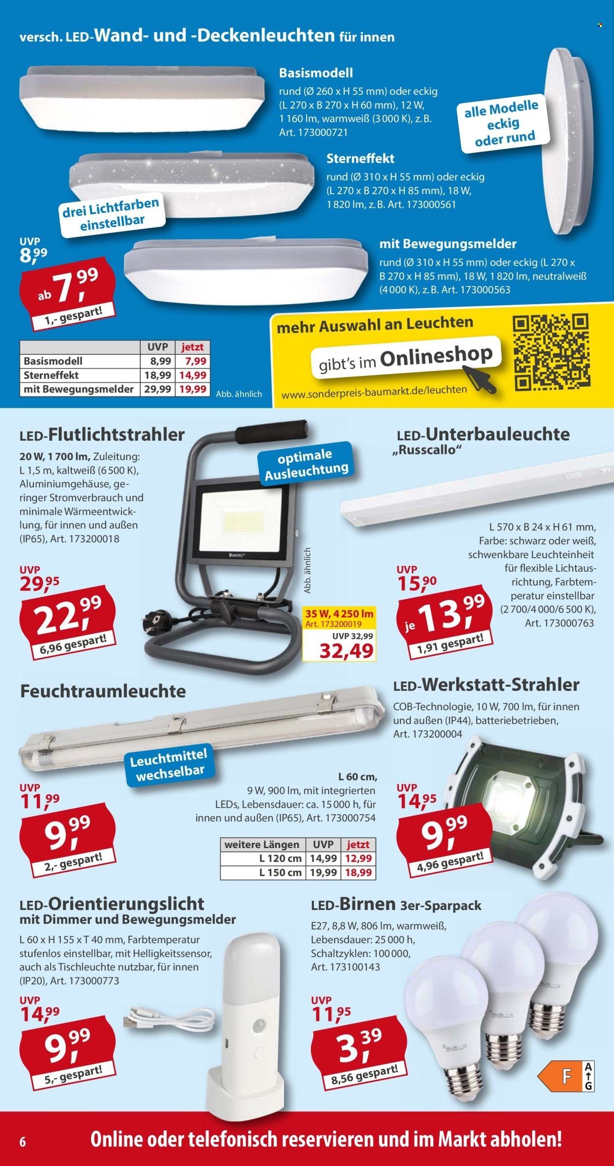 SONDERPREIS-BAUMARKT Prospekt - Ab Samstag 31.10.2026