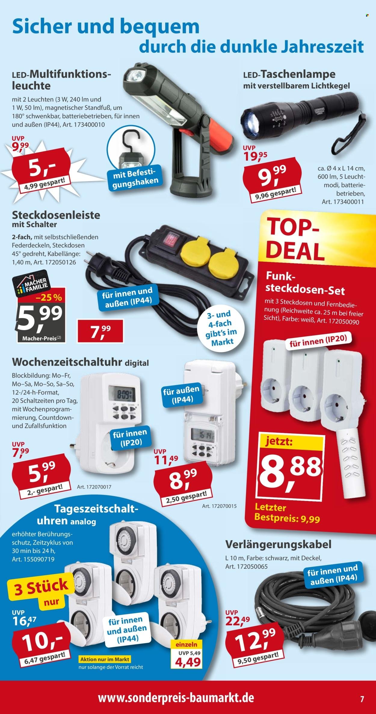 SONDERPREIS-BAUMARKT Prospekt - Ab Samstag 31.10.2026