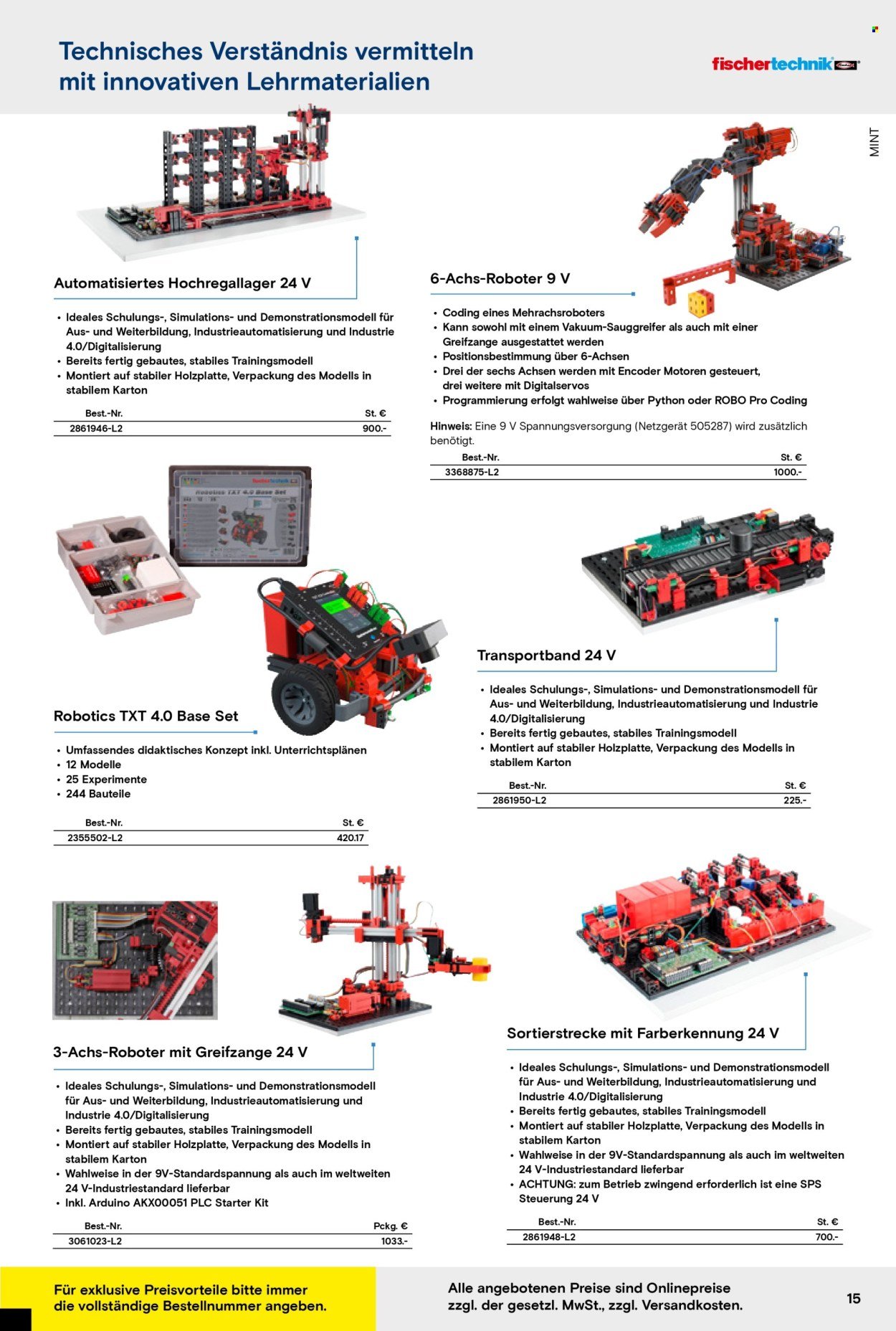 CONRAD Angebote - Education Katalog