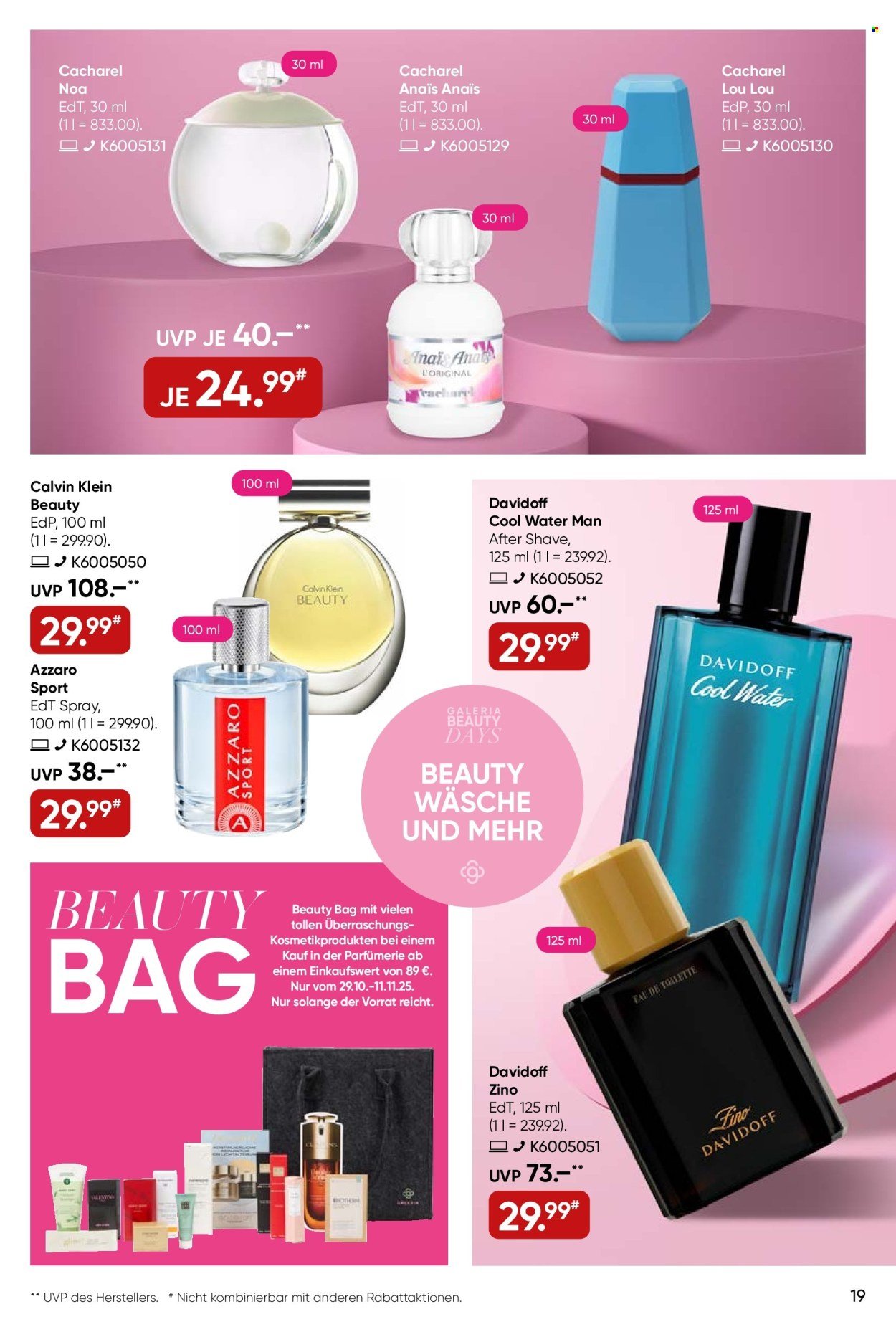 GALERIA KARSTADT KAUFHOF Prospekt - Ab Mittwoch 29.10.2025