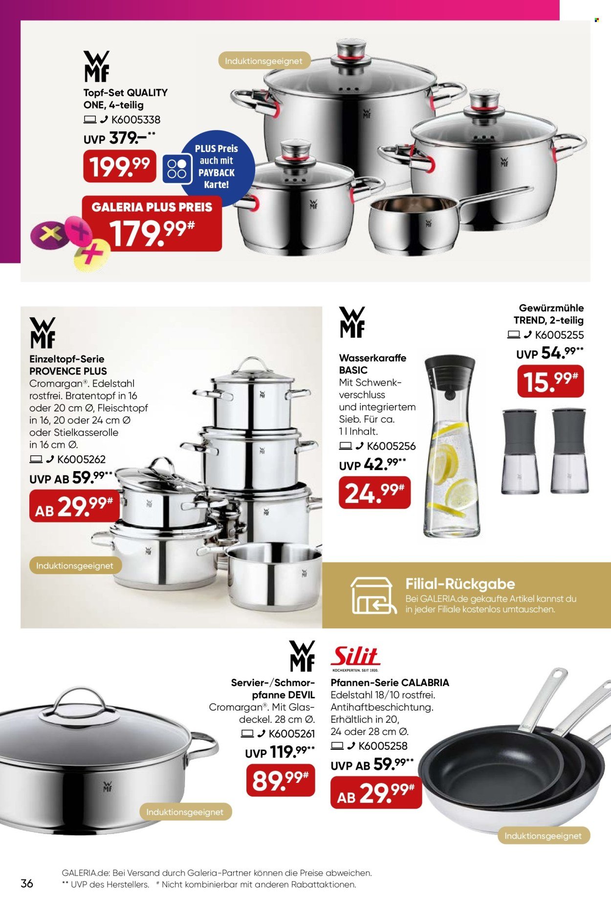 GALERIA KARSTADT KAUFHOF Prospekt - Ab Mittwoch 29.10.2025