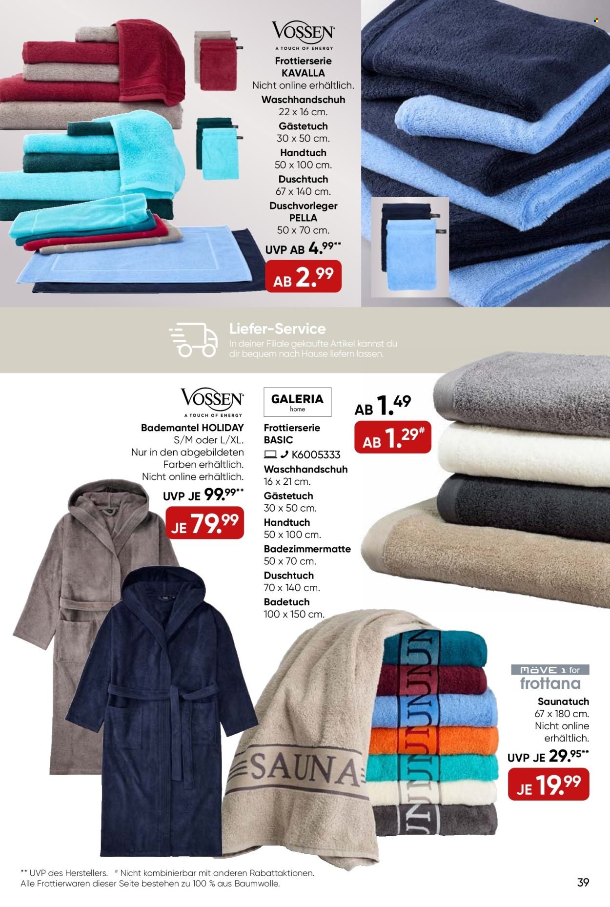 GALERIA KARSTADT KAUFHOF Prospekt - Ab Mittwoch 29.10.2025