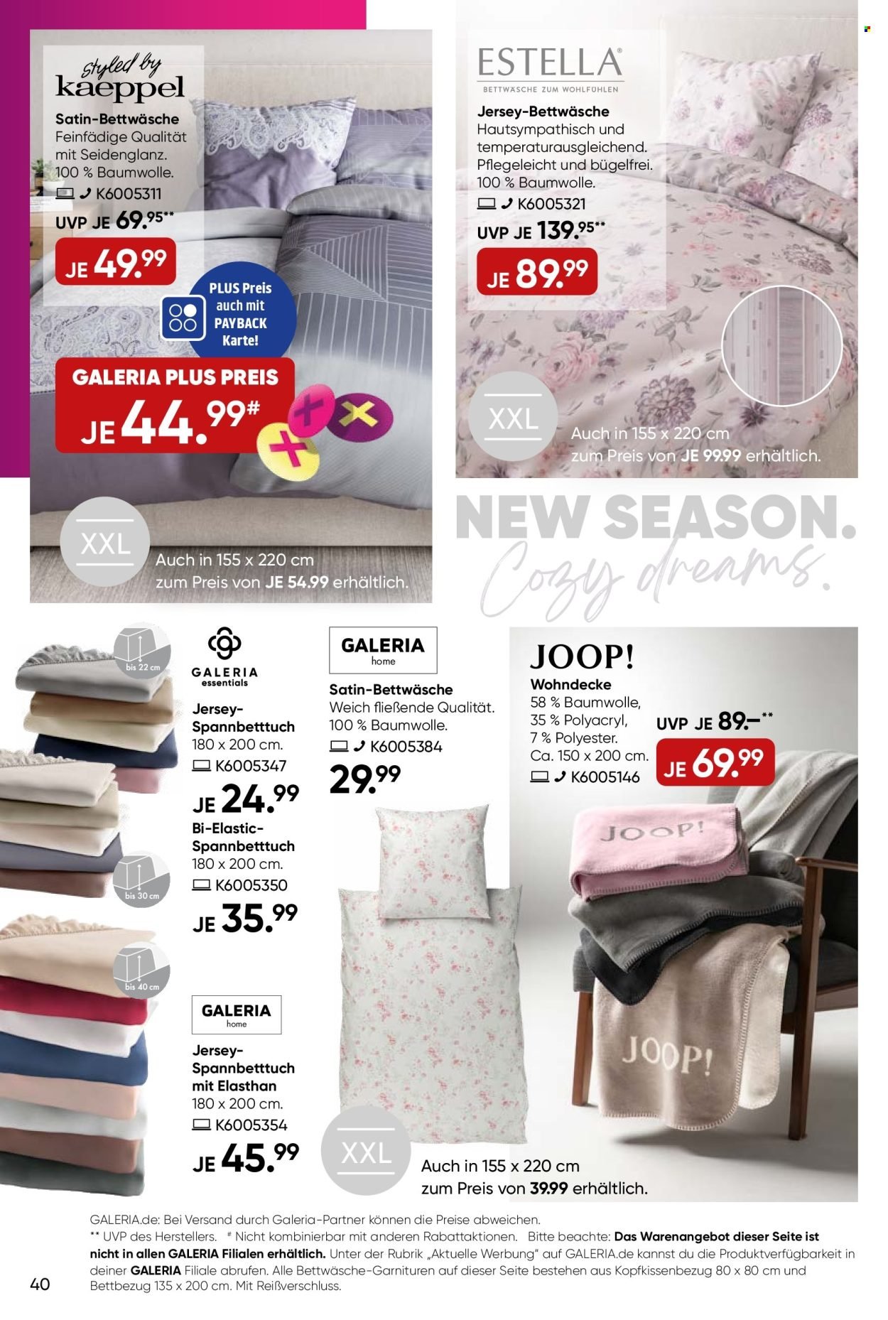 GALERIA KARSTADT KAUFHOF Prospekt - Ab Mittwoch 29.10.2025