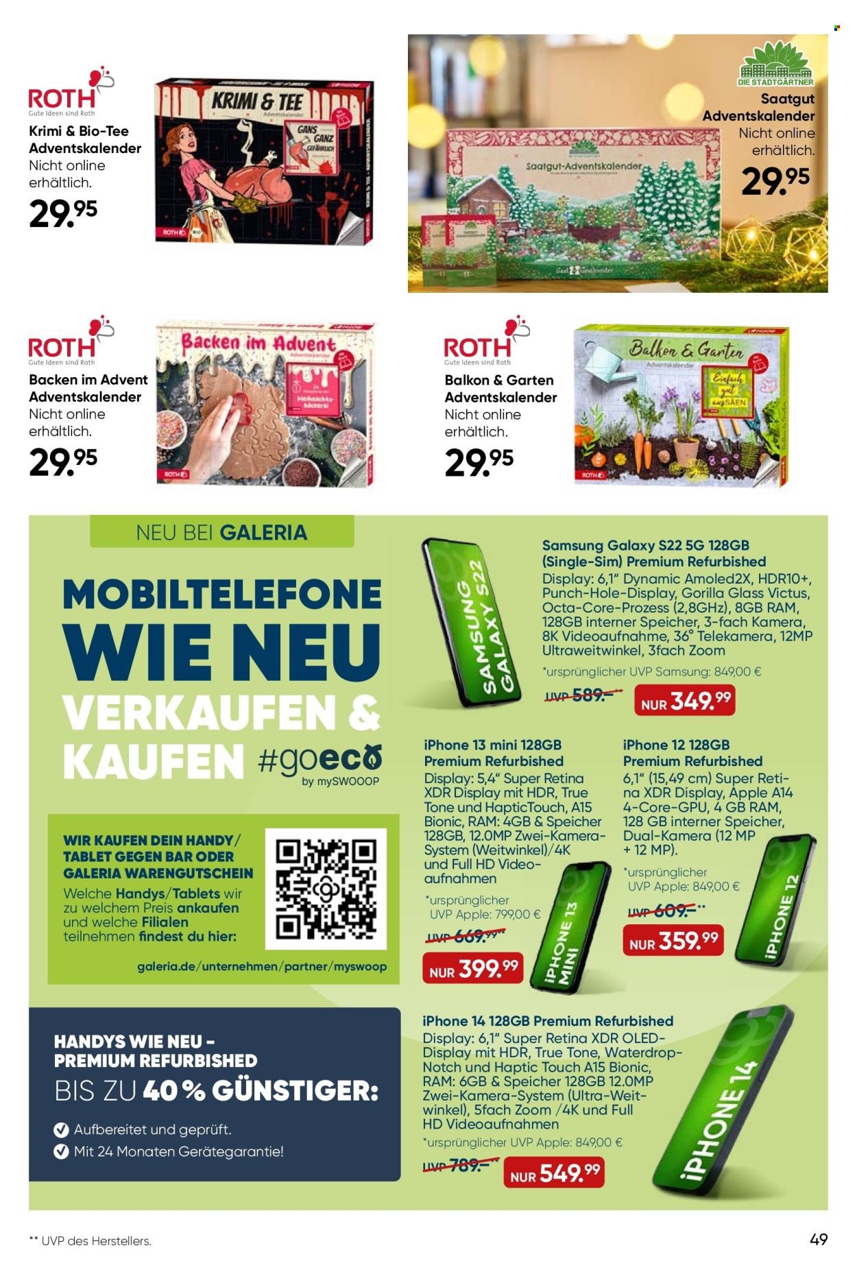 GALERIA KARSTADT KAUFHOF Prospekt - Ab Mittwoch 29.10.2025