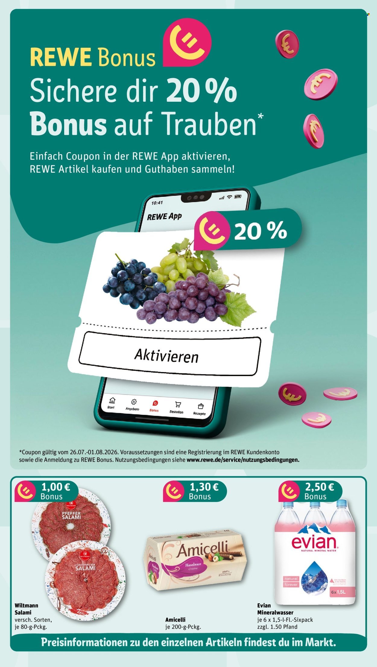 REWE Prospekt - Ab Montag 27.07.2026