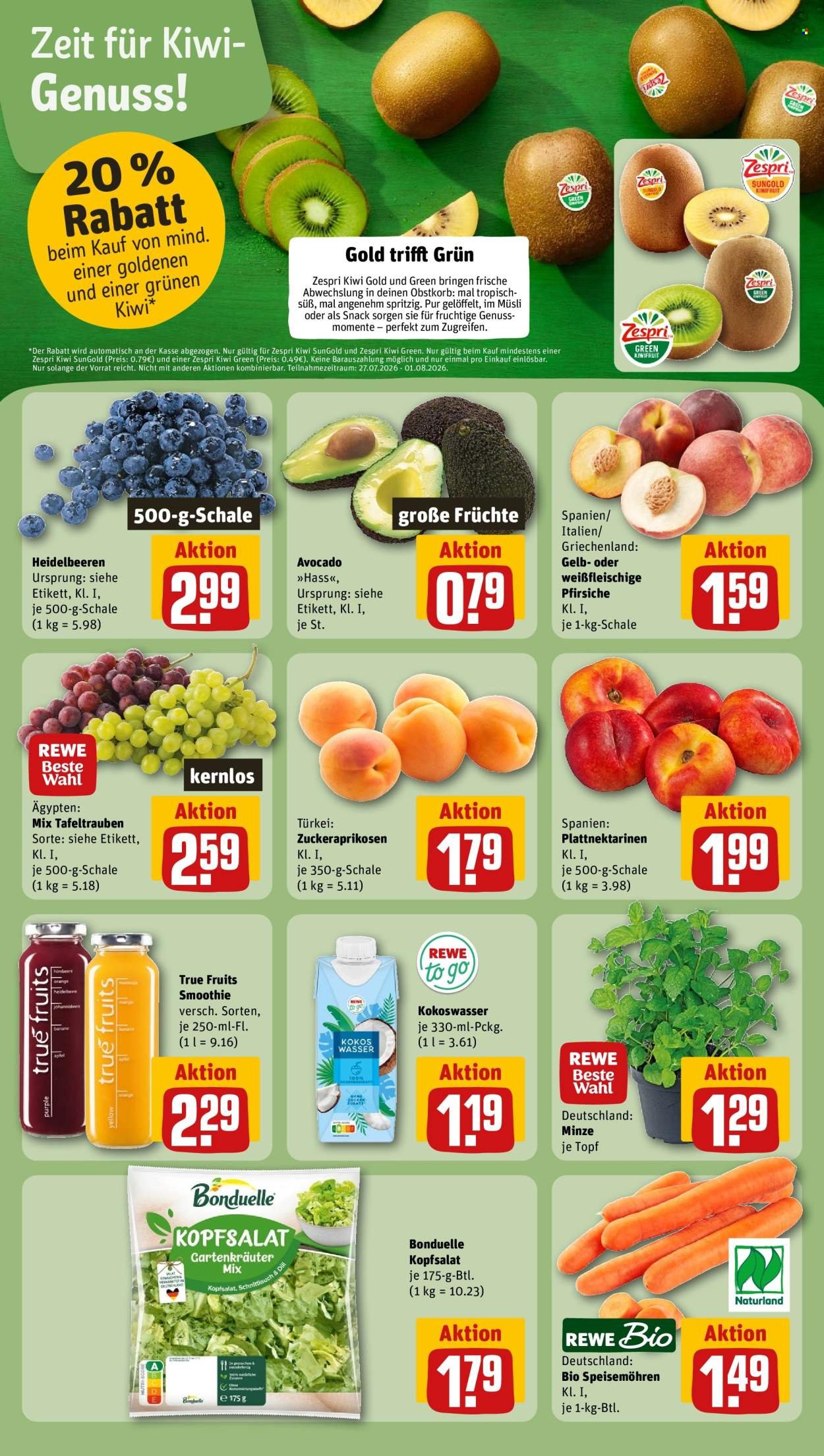 REWE Prospekt - Ab Montag 27.07.2026