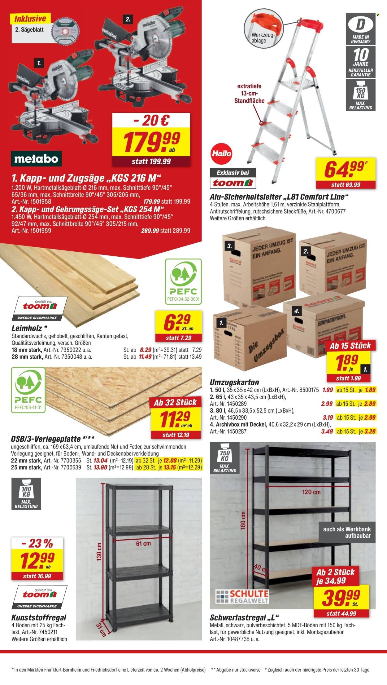 TOOM BAUMARKT Prospekt - Ab Samstag 11.07.2026