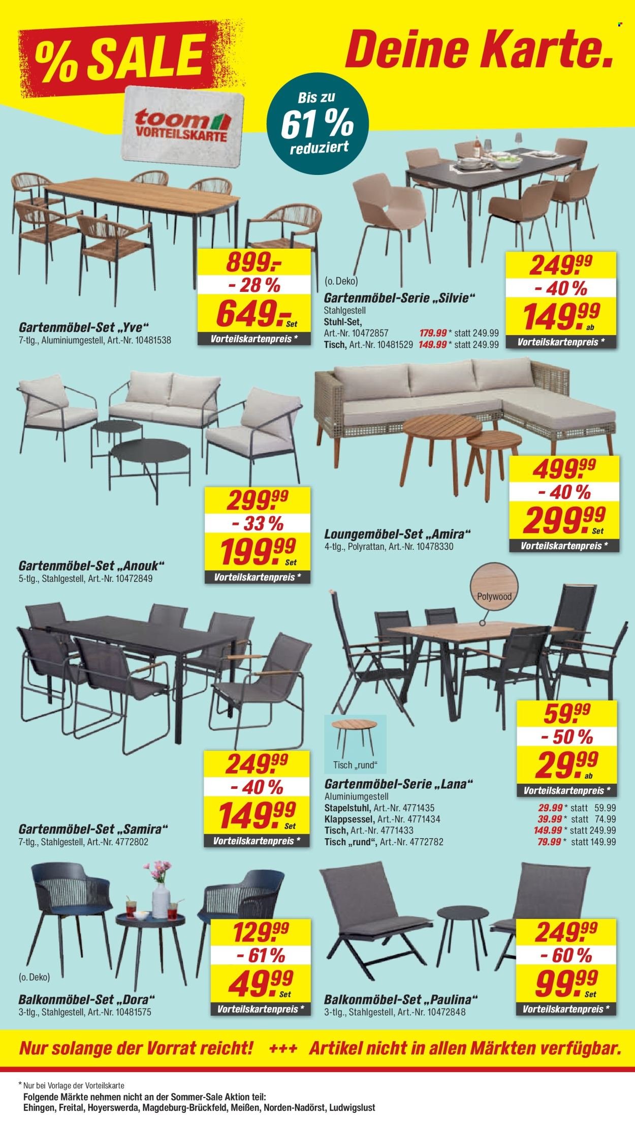 TOOM BAUMARKT Prospekt - Ab Samstag 11.07.2026