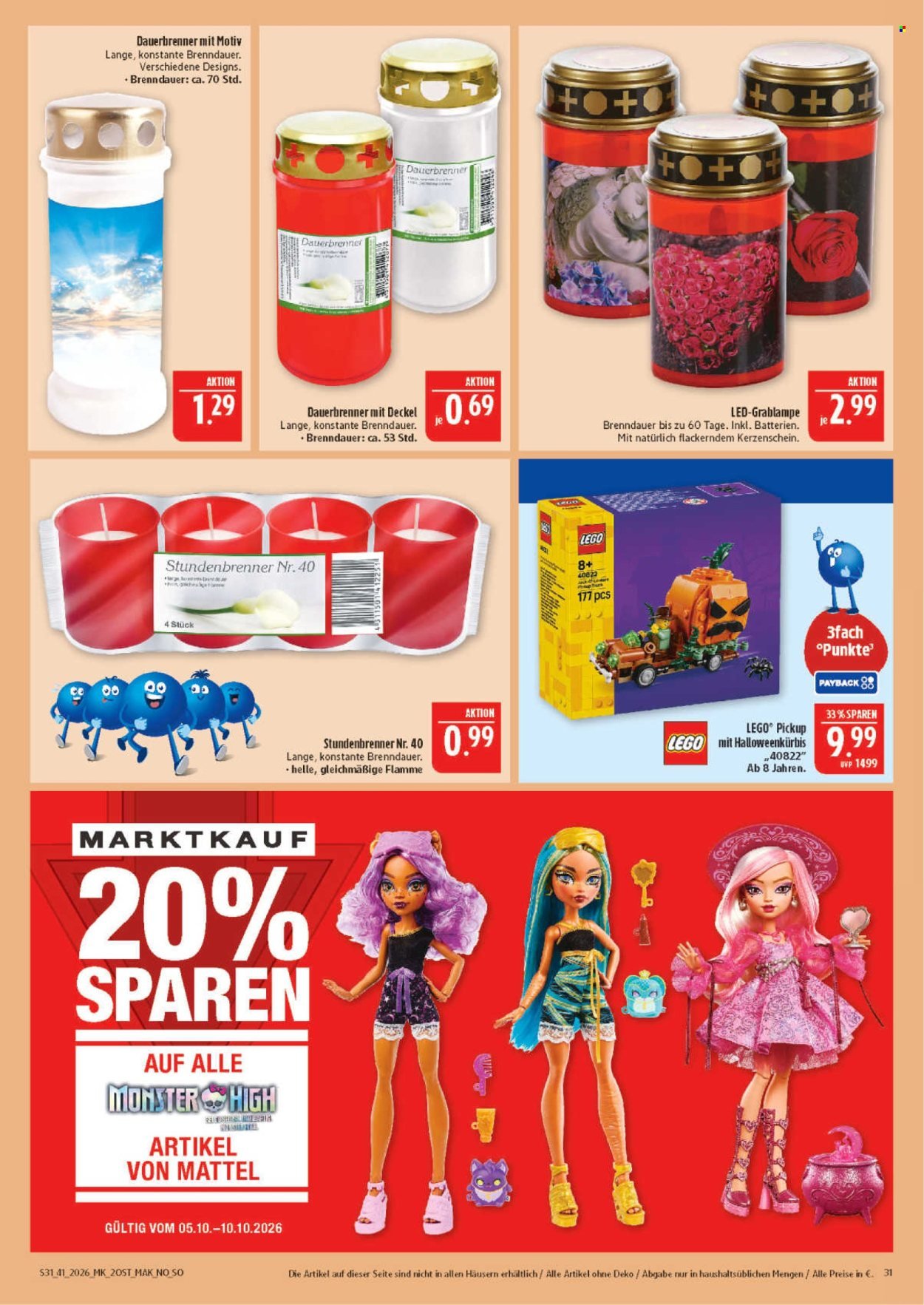 MARKTKAUF Prospekt - Ab Montag 5.10.2026