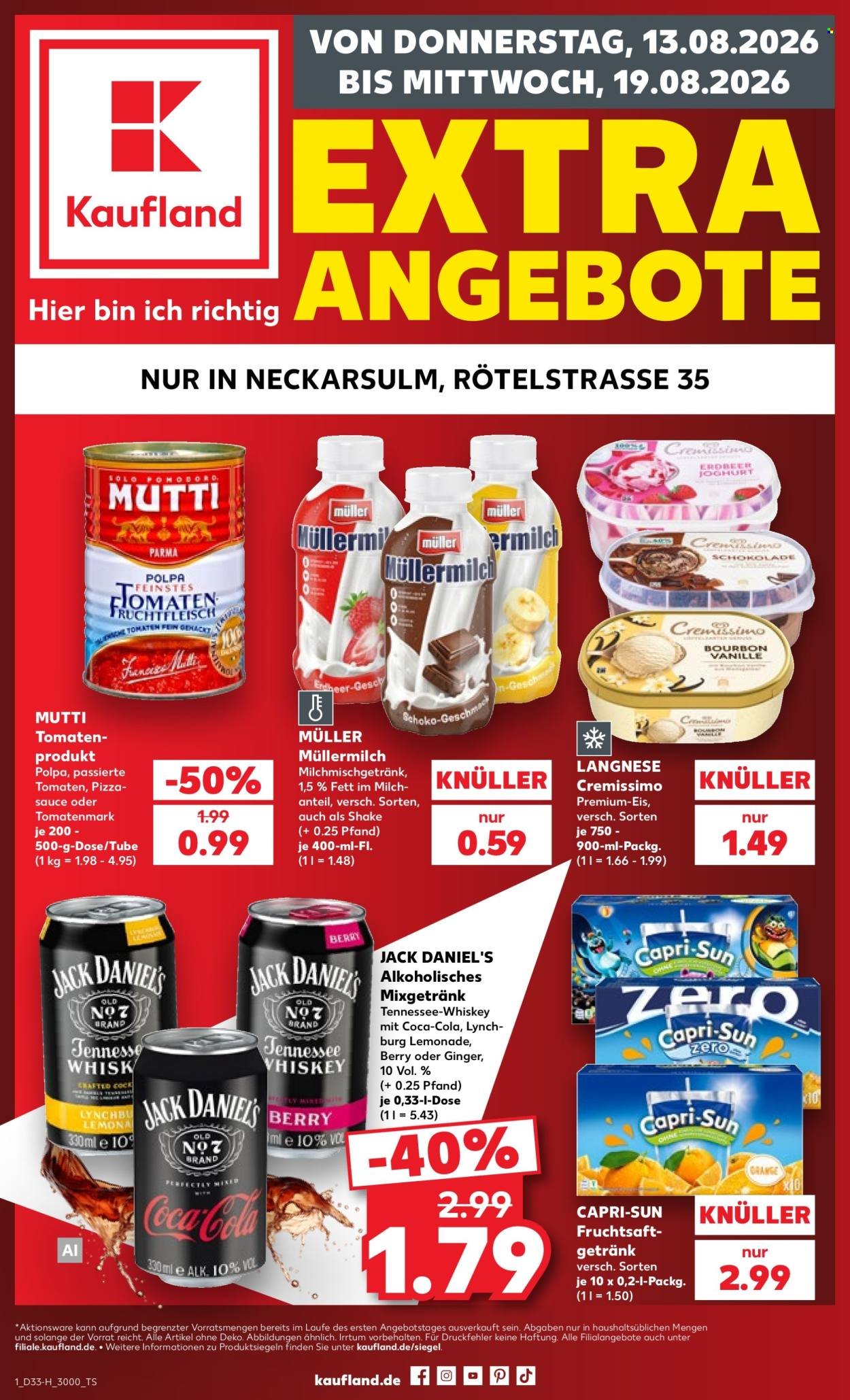 KAUFLAND Prospekt - Ab Donnerstag 13.08.2026