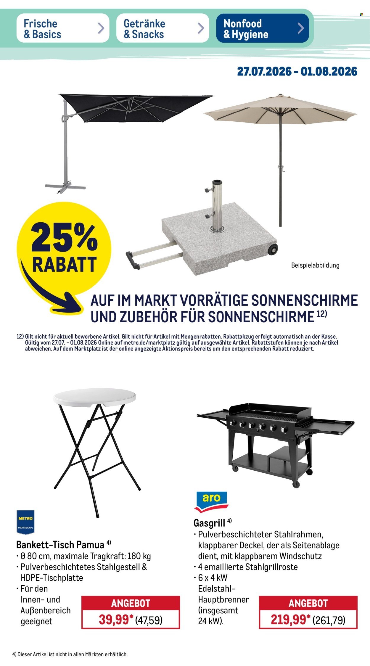 METRO Prospekt - Wochen-Angebote