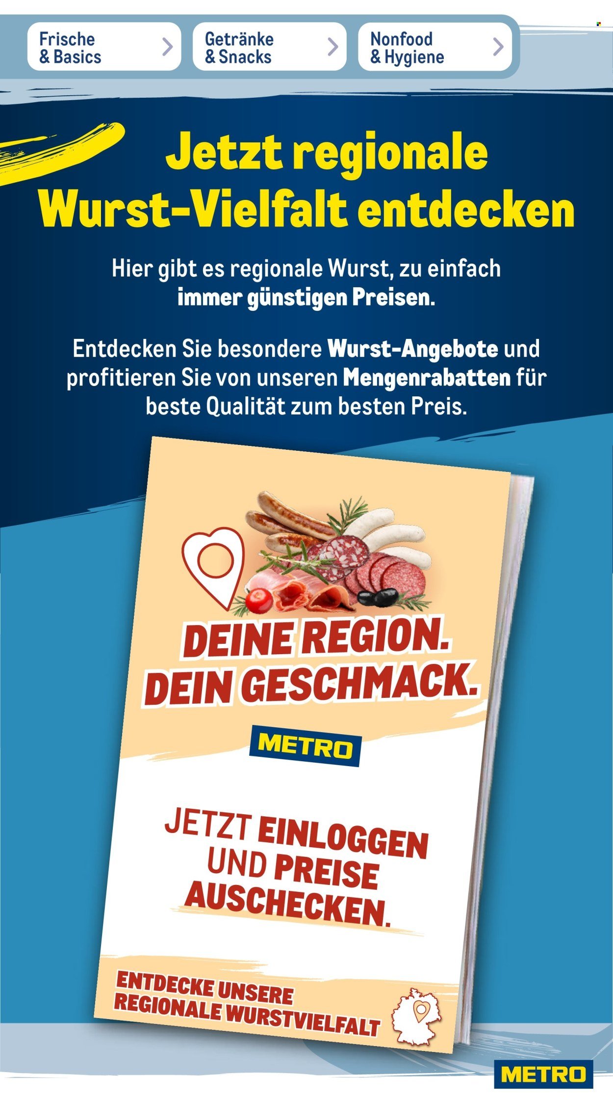 METRO Prospekt - Wochen-Angebote