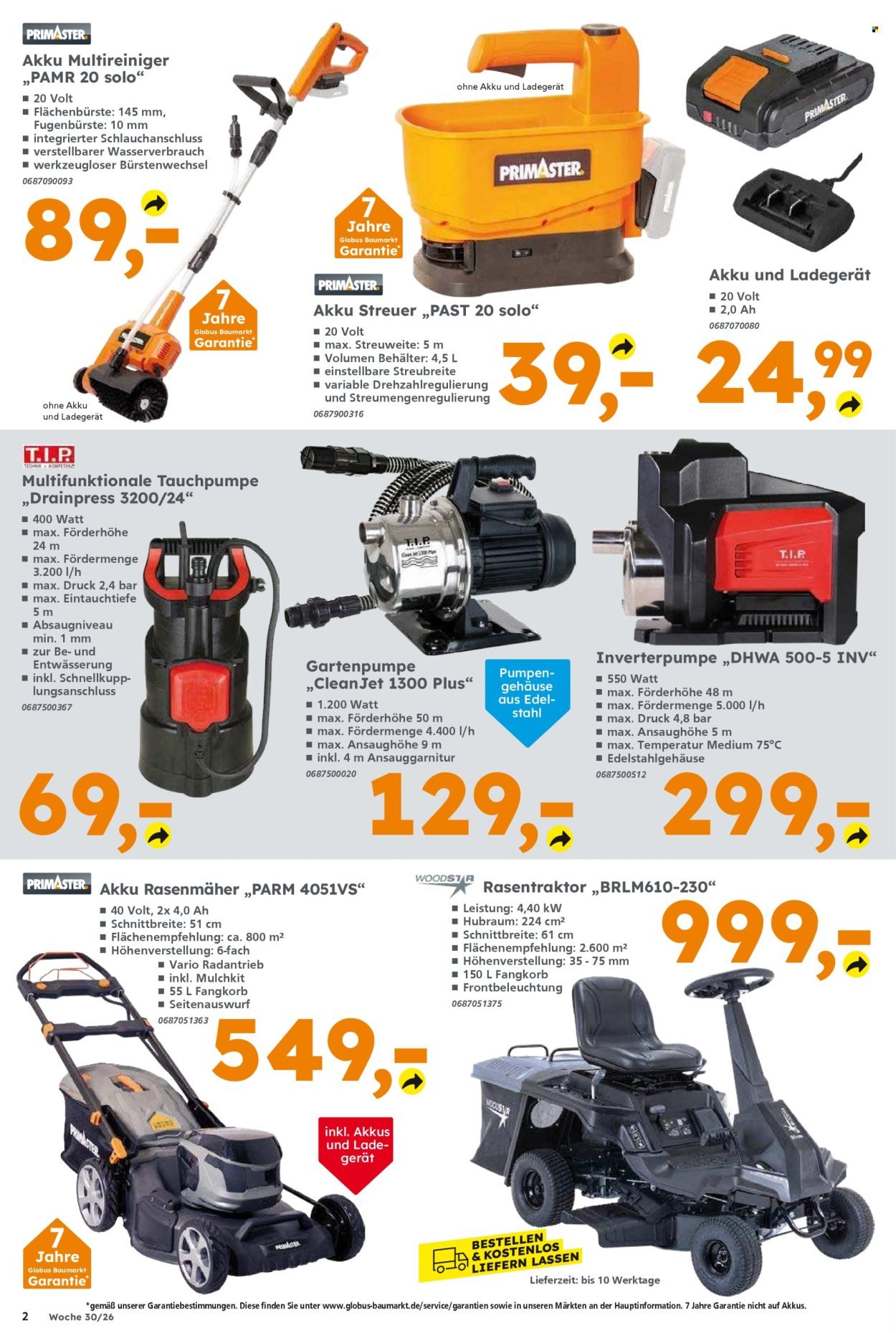 GLOBUS BAUMARKT Prospekt - Ab Montag 20.07.2026