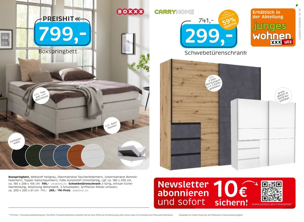 XXXLUTZ Prospekt - Nr. 1 beim Preis