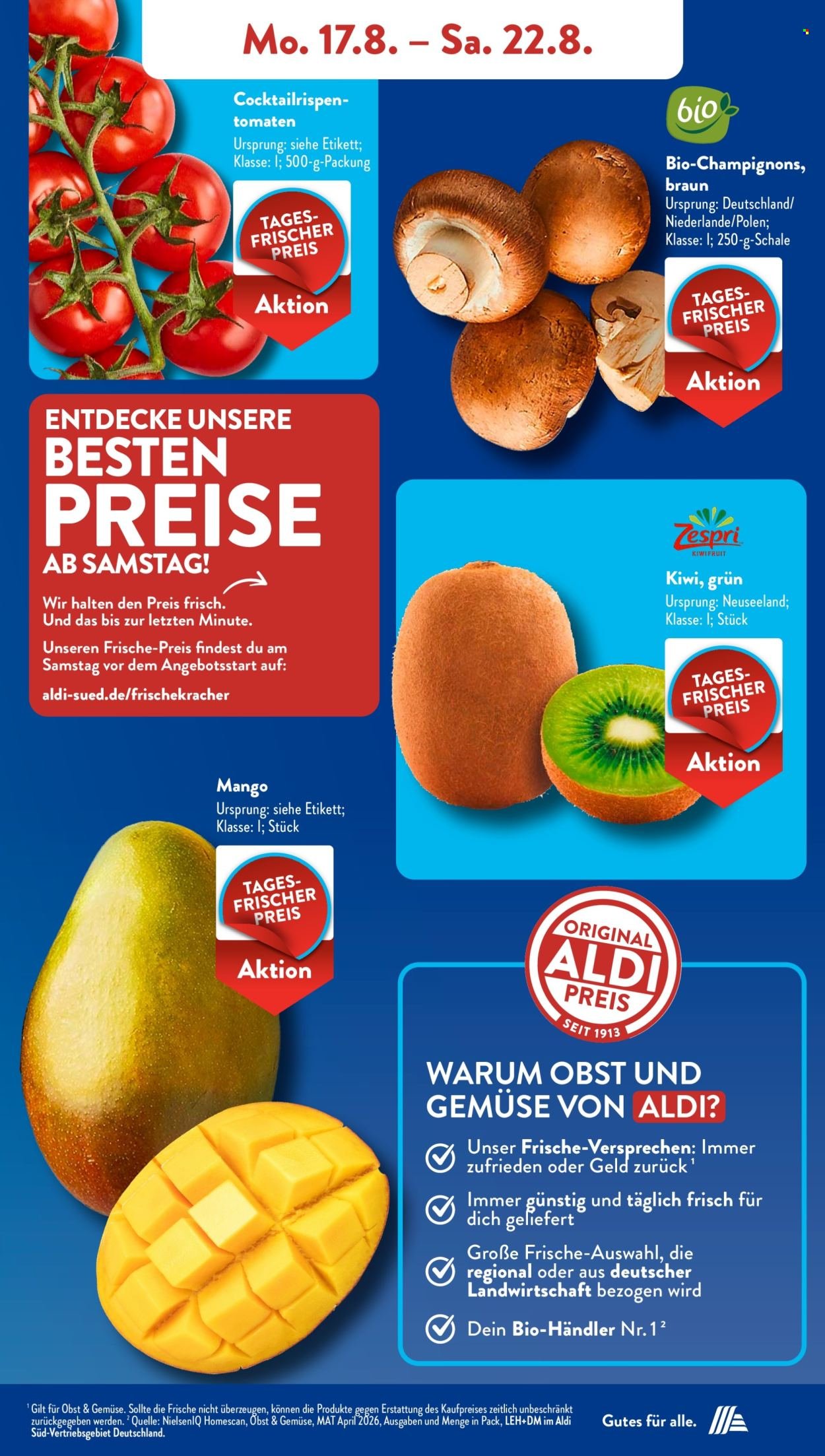 ALDI SÜD Prospekt - Ab Montag 17.08.2026