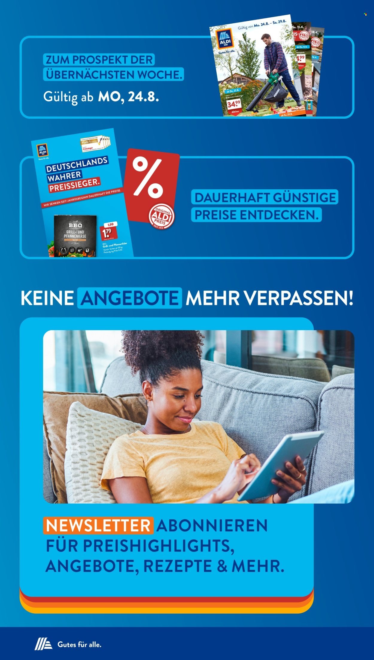 ALDI SÜD Prospekt - Ab Montag 17.08.2026