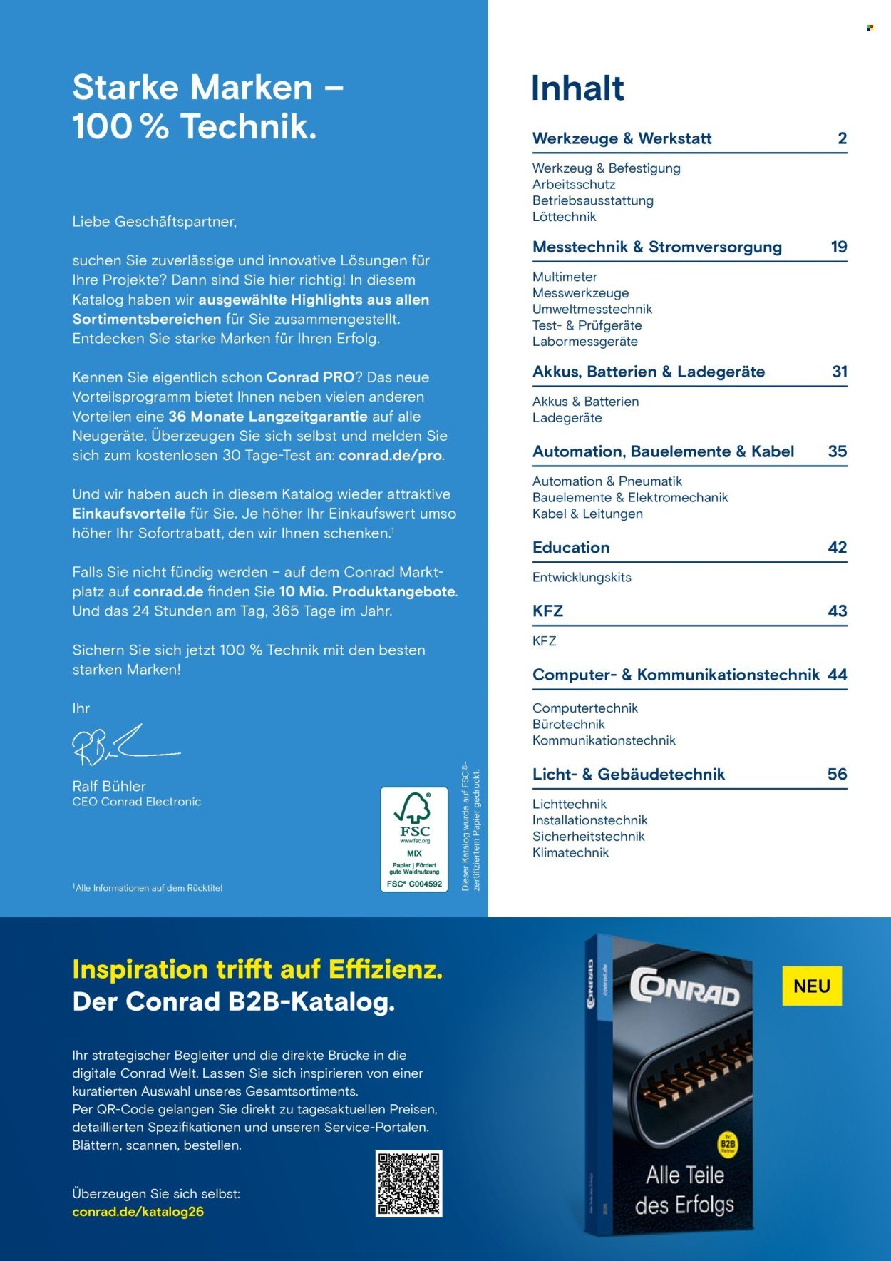 CONRAD Prospekt - Markenkatalog