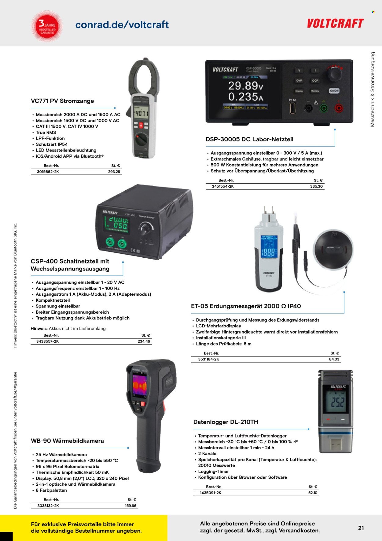 CONRAD Prospekt - Markenkatalog