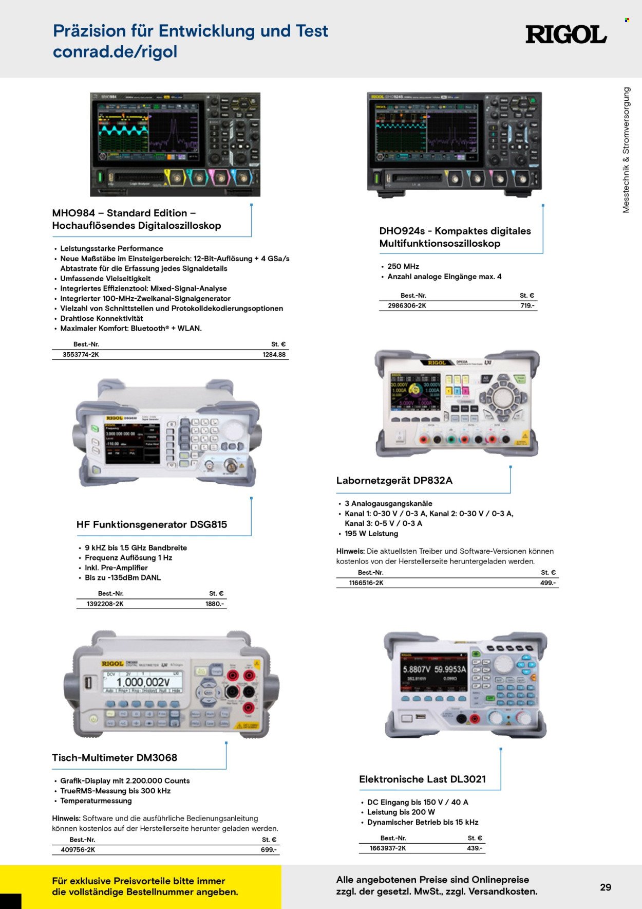 CONRAD Prospekt - Markenkatalog