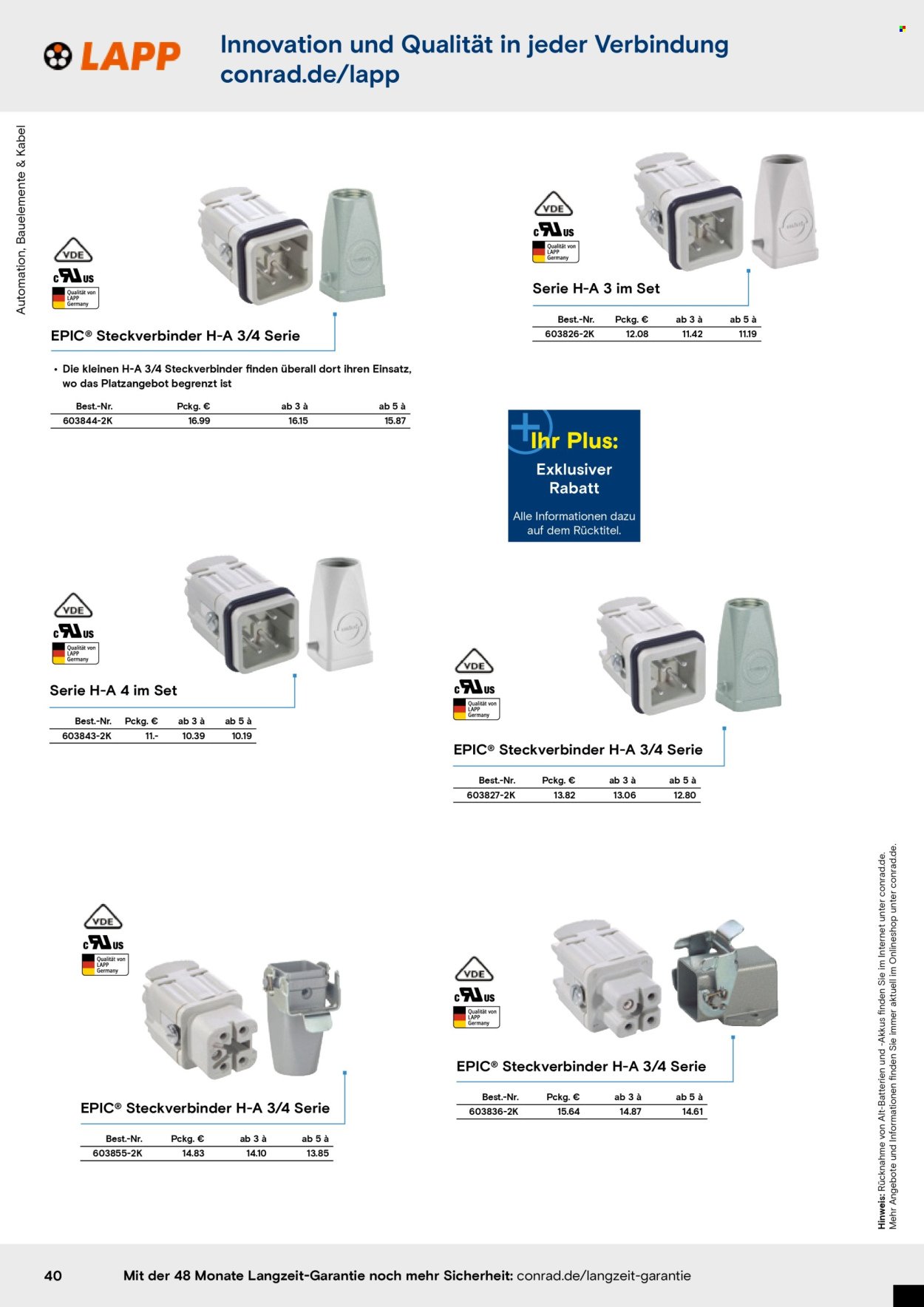 CONRAD Prospekt - Markenkatalog