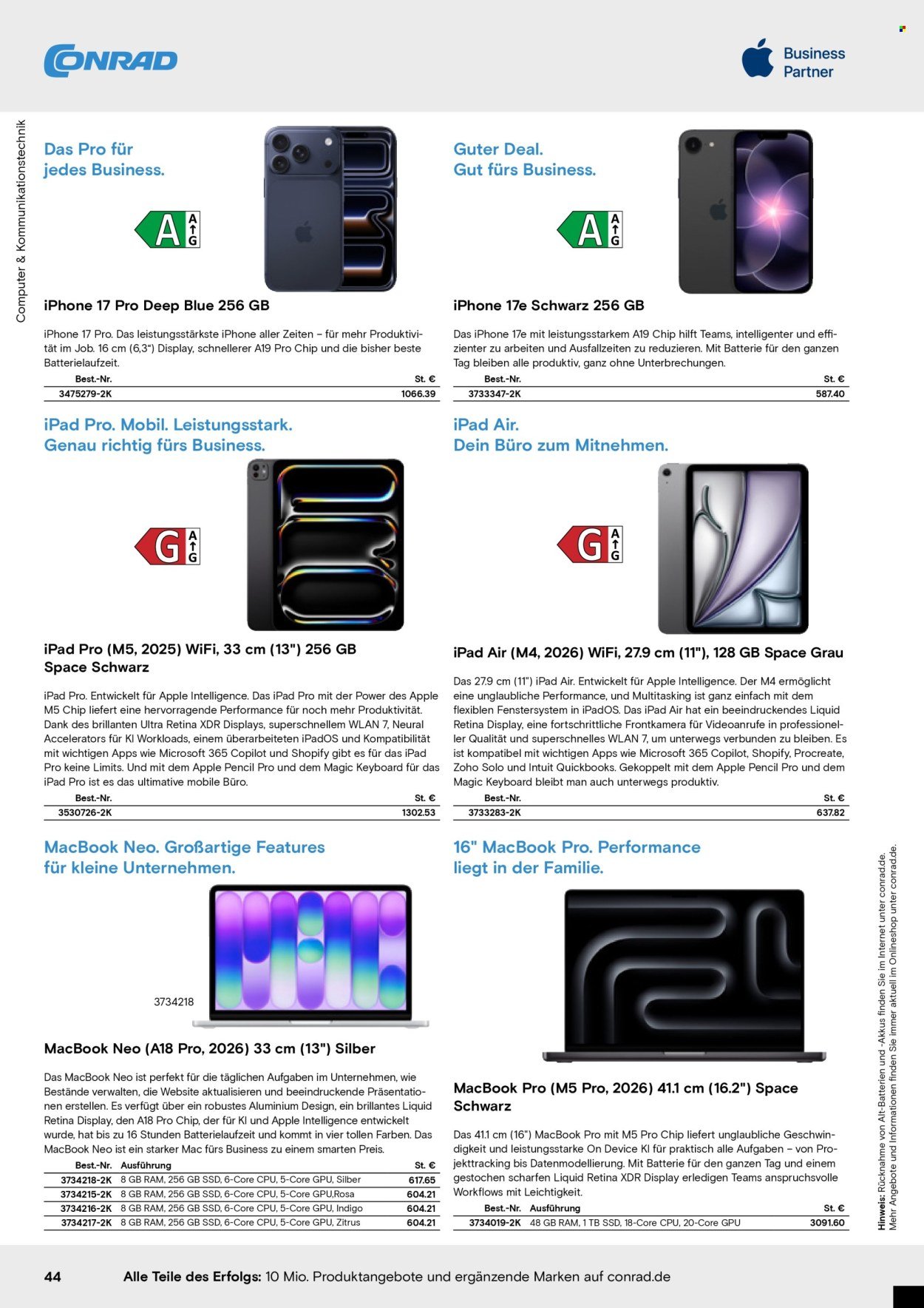 CONRAD Prospekt - Markenkatalog
