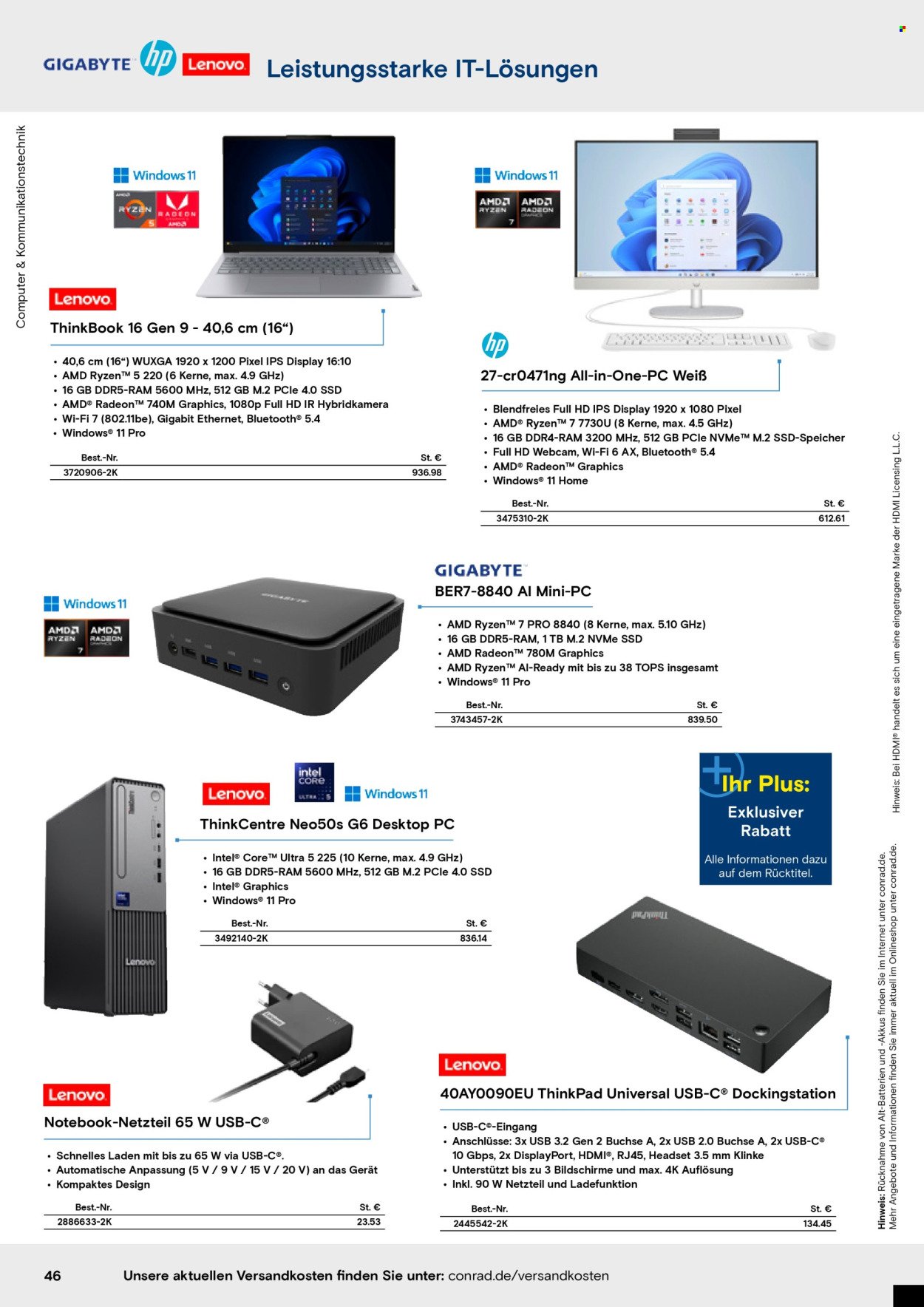 CONRAD Prospekt - Markenkatalog
