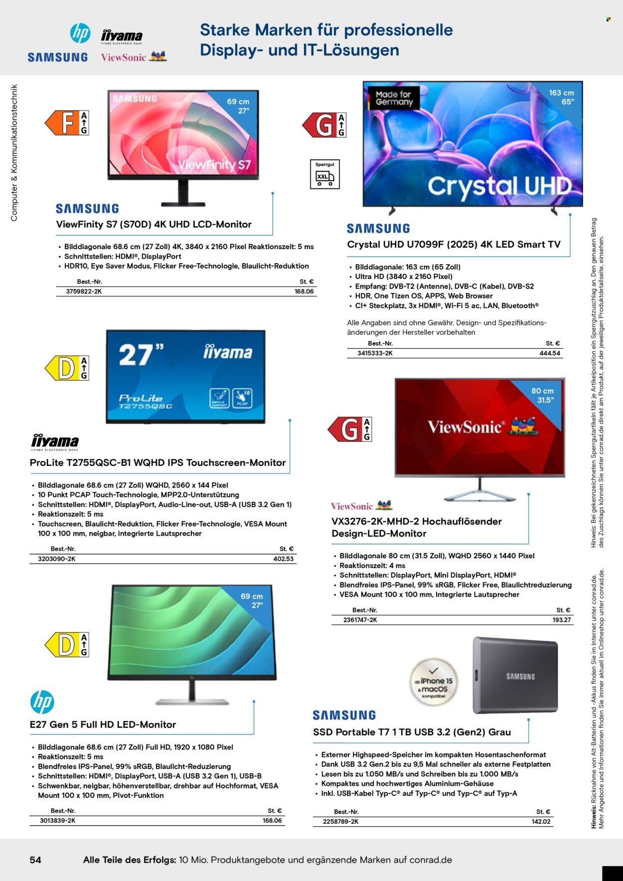 CONRAD Prospekt - Markenkatalog