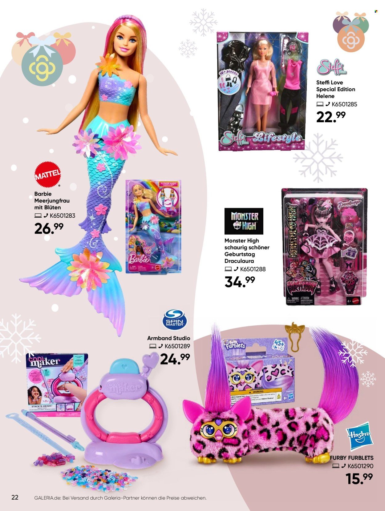 GALERIA KARSTADT KAUFHOF Prospekt - Ab Montag 27.10.2025