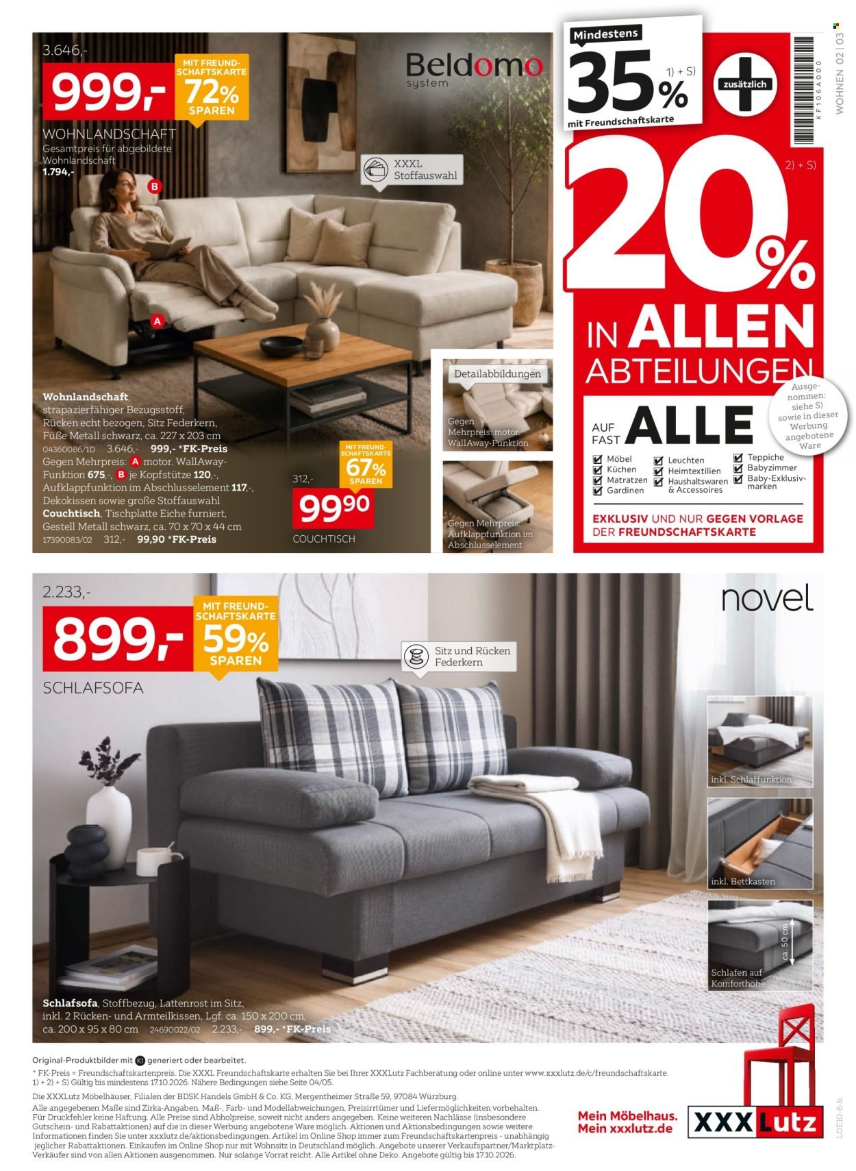 XXXLUTZ Prospekt - Red Shopping Week!
