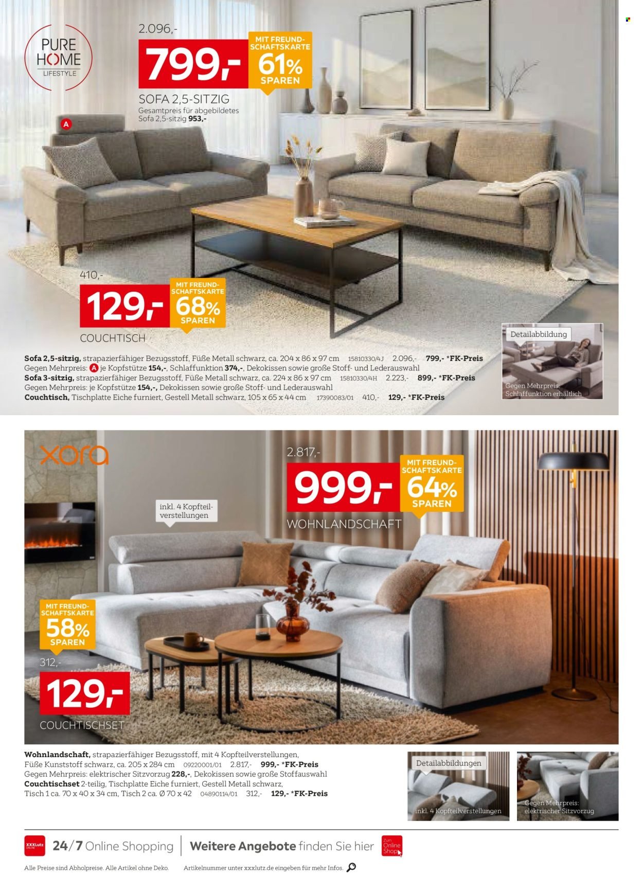 XXXLUTZ Prospekt - Red Shopping Week!
