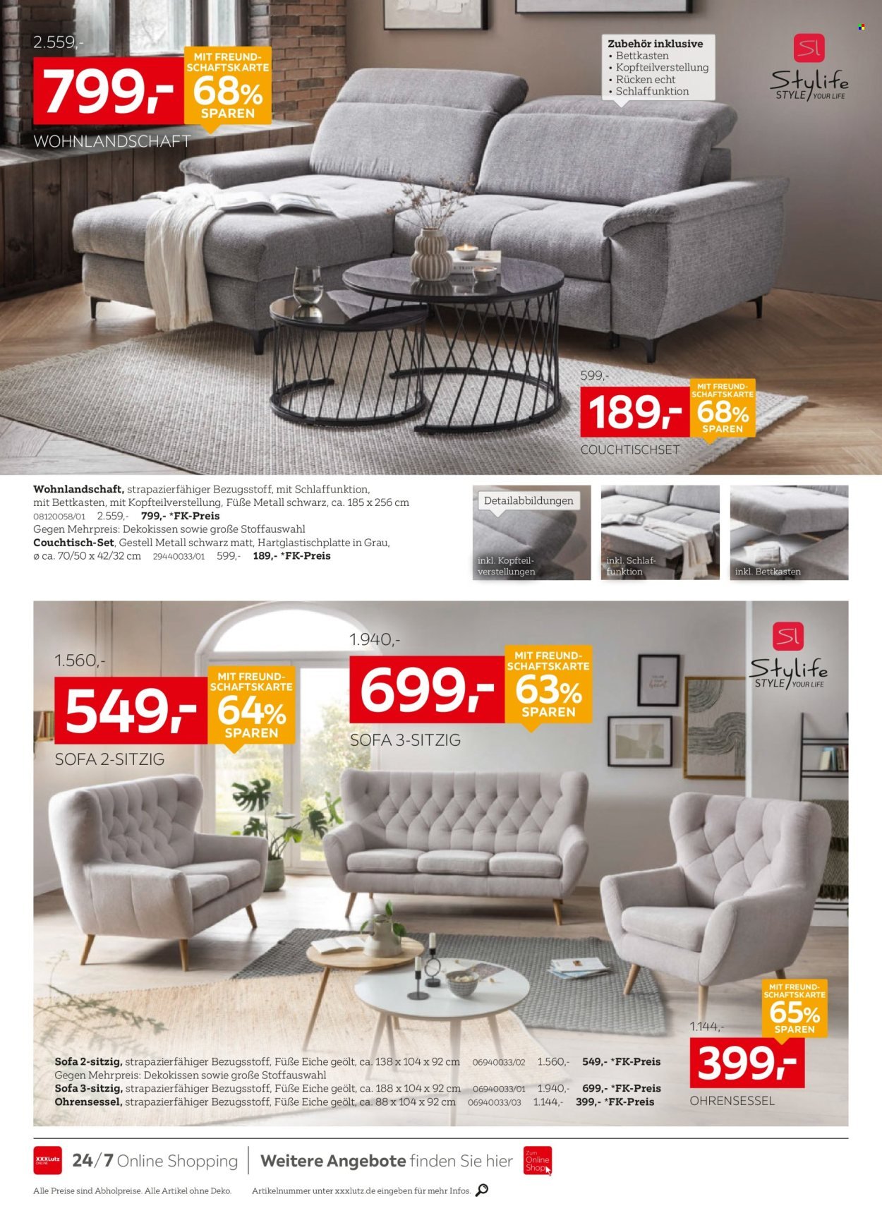 XXXLUTZ Prospekt - Red Shopping Week!