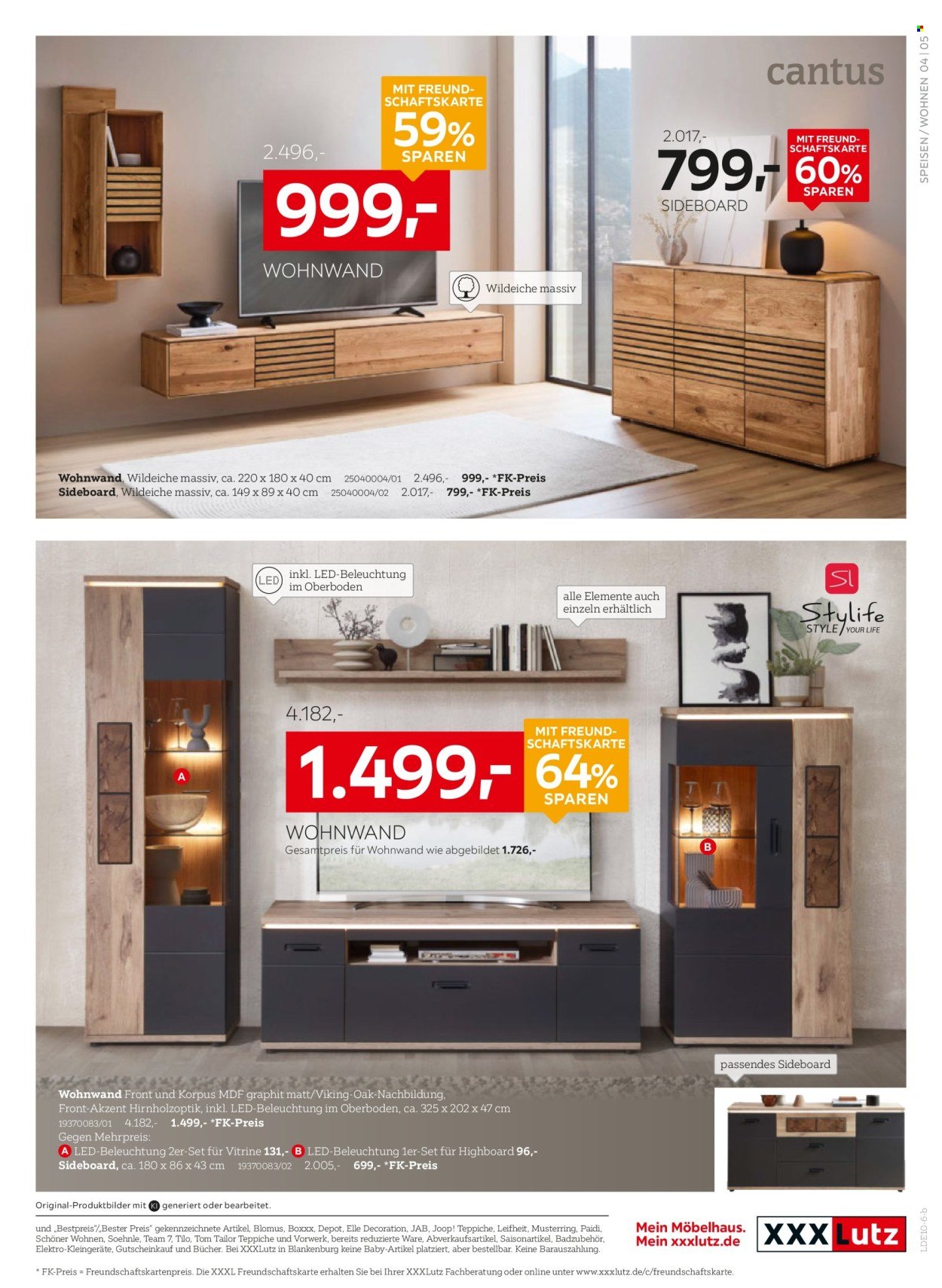 XXXLUTZ Prospekt - Red Shopping Week!