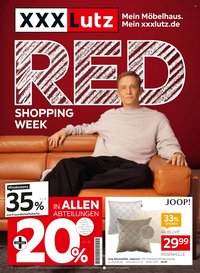 XXXLUTZ Prospekt - Red Shopping Week!