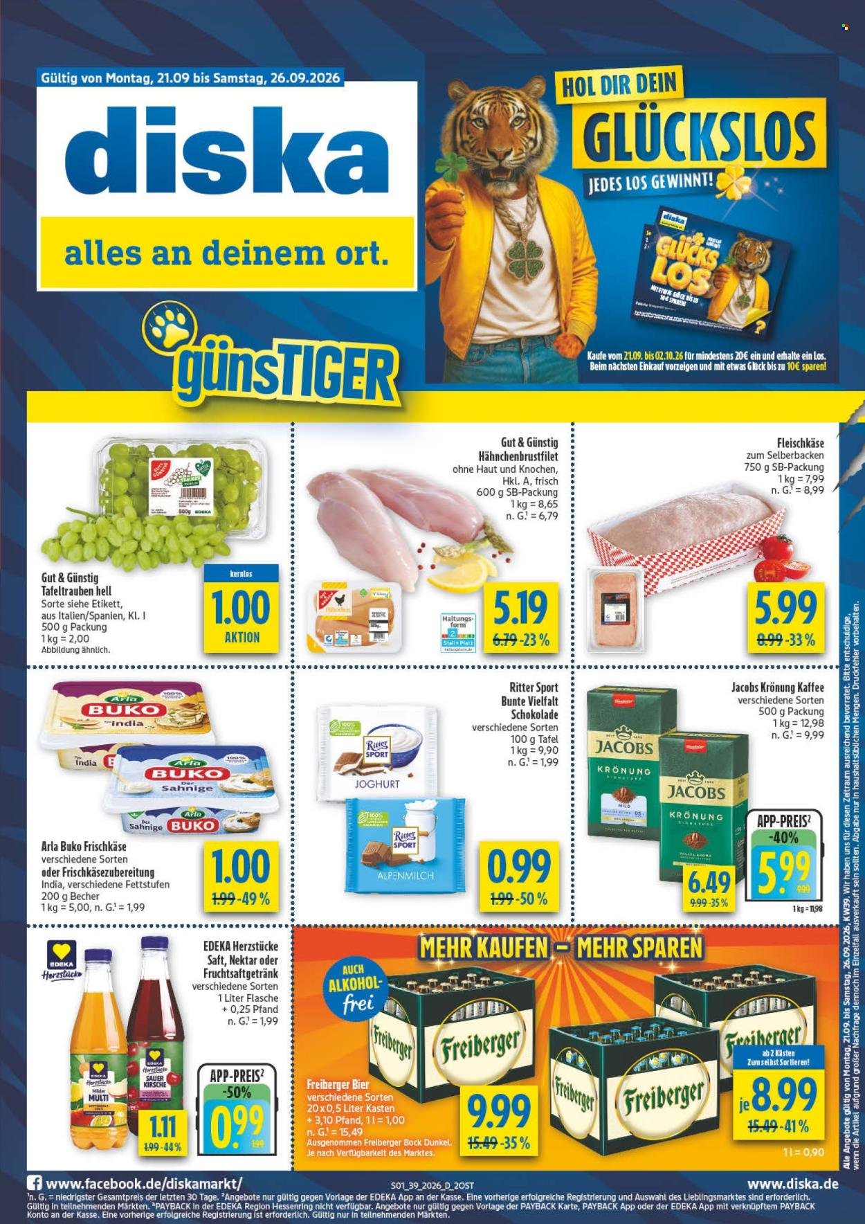 DISKA Prospekt - Sachsen-Thüringen KW39