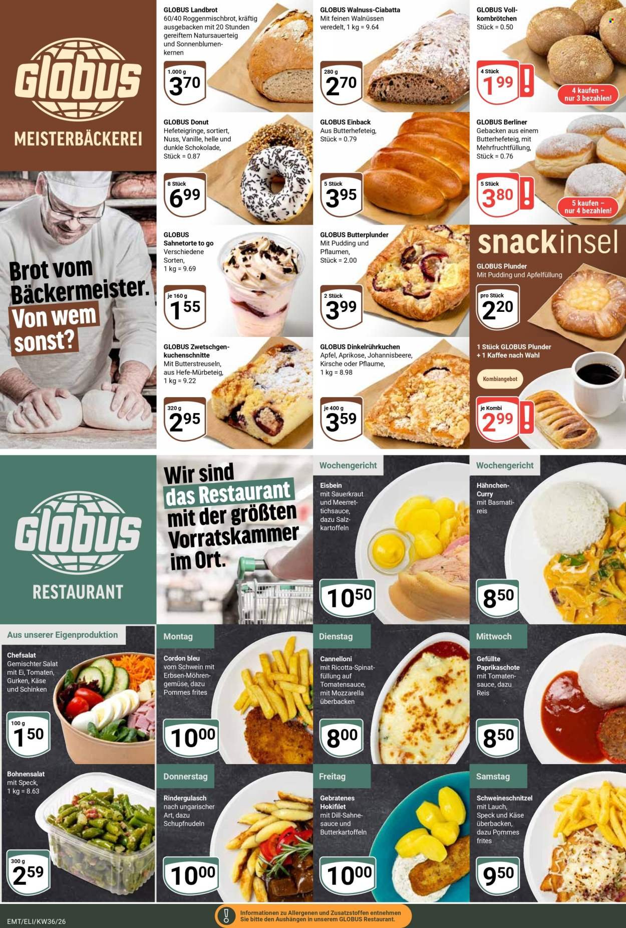 GLOBUS Prospekt - Ab Montag 31.08.2026