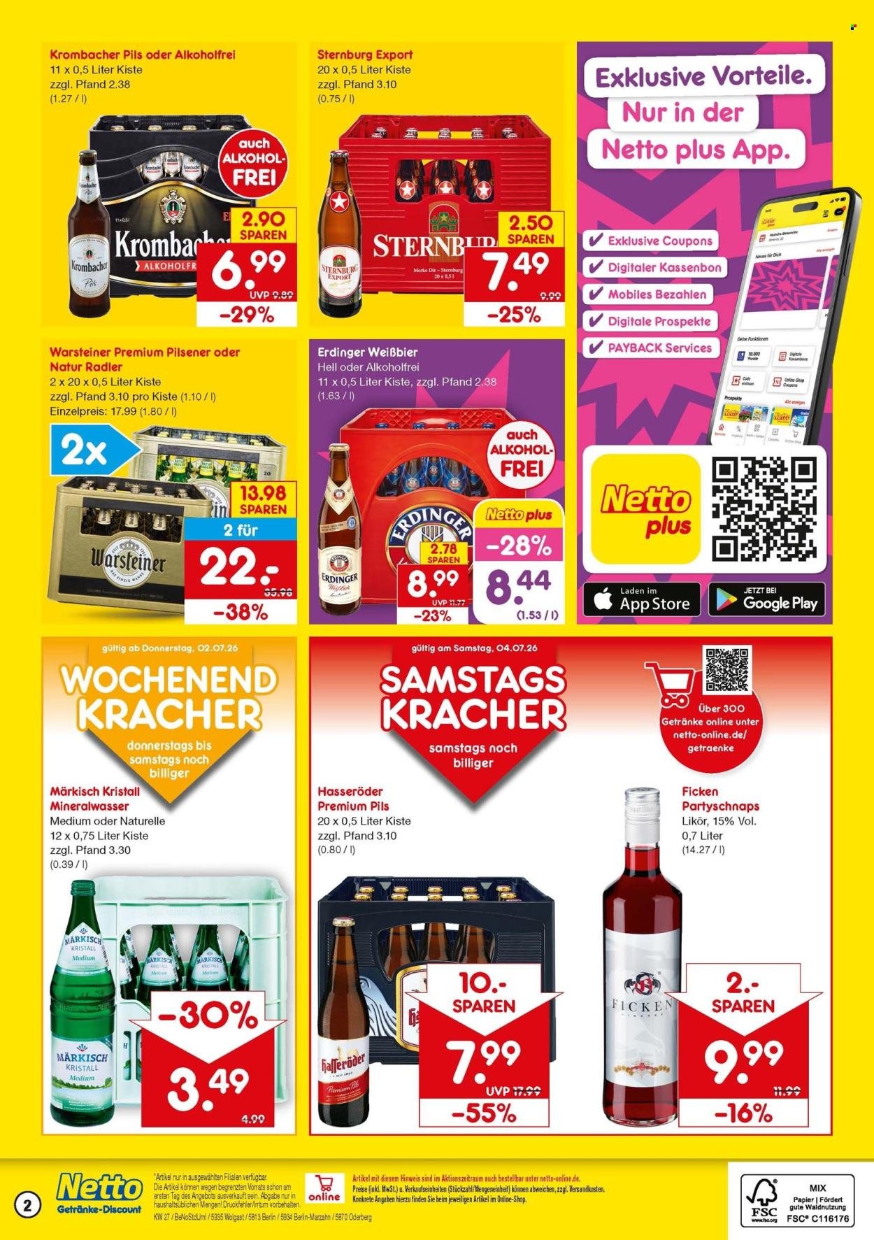 NETTO MARKEN-DISCOUNT Prospekt - Getränkemarkt in deiner Nähe