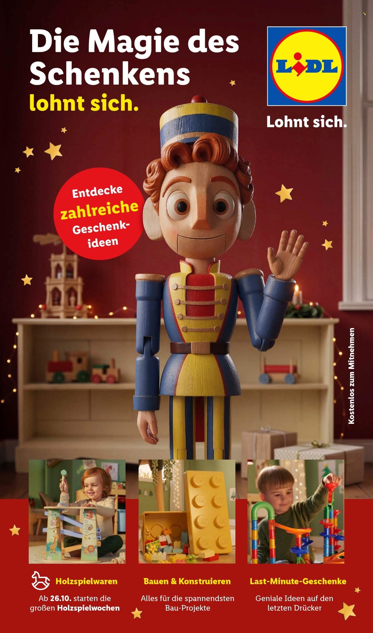 LIDL Prospekt - Entdecke zahlreiche Geschenkideen - Spielwarenmagazin 2026