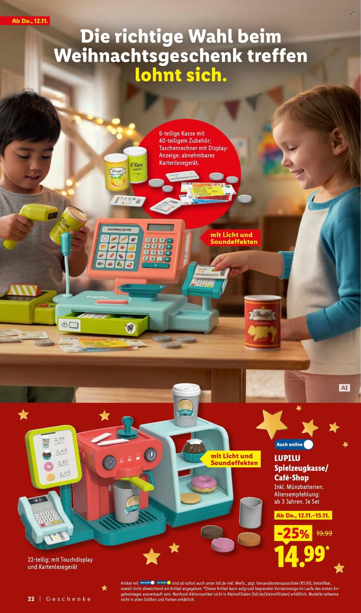 LIDL Prospekt - Entdecke zahlreiche Geschenkideen - Spielwarenmagazin 2026