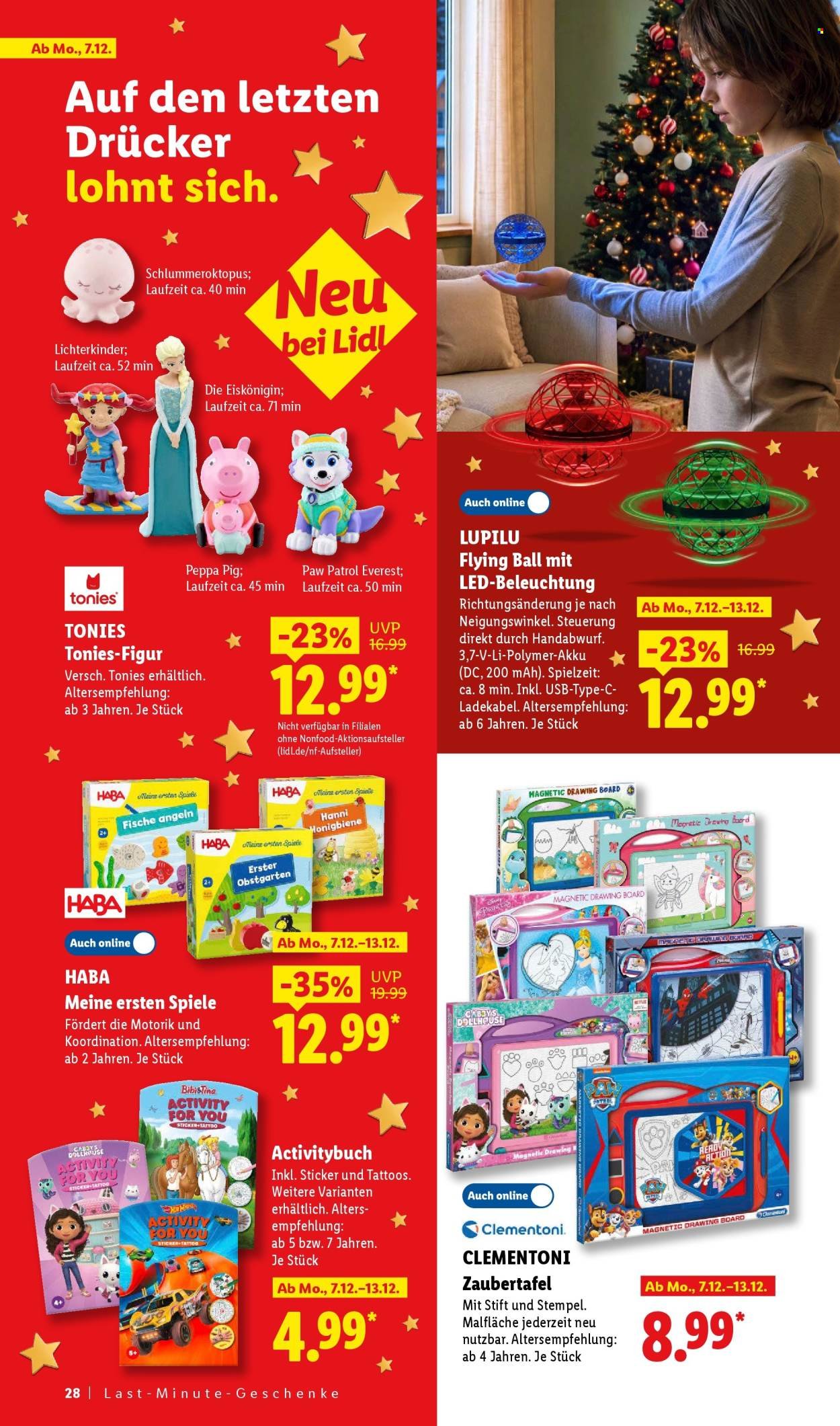 LIDL Prospekt - Entdecke zahlreiche Geschenkideen - Spielwarenmagazin 2026