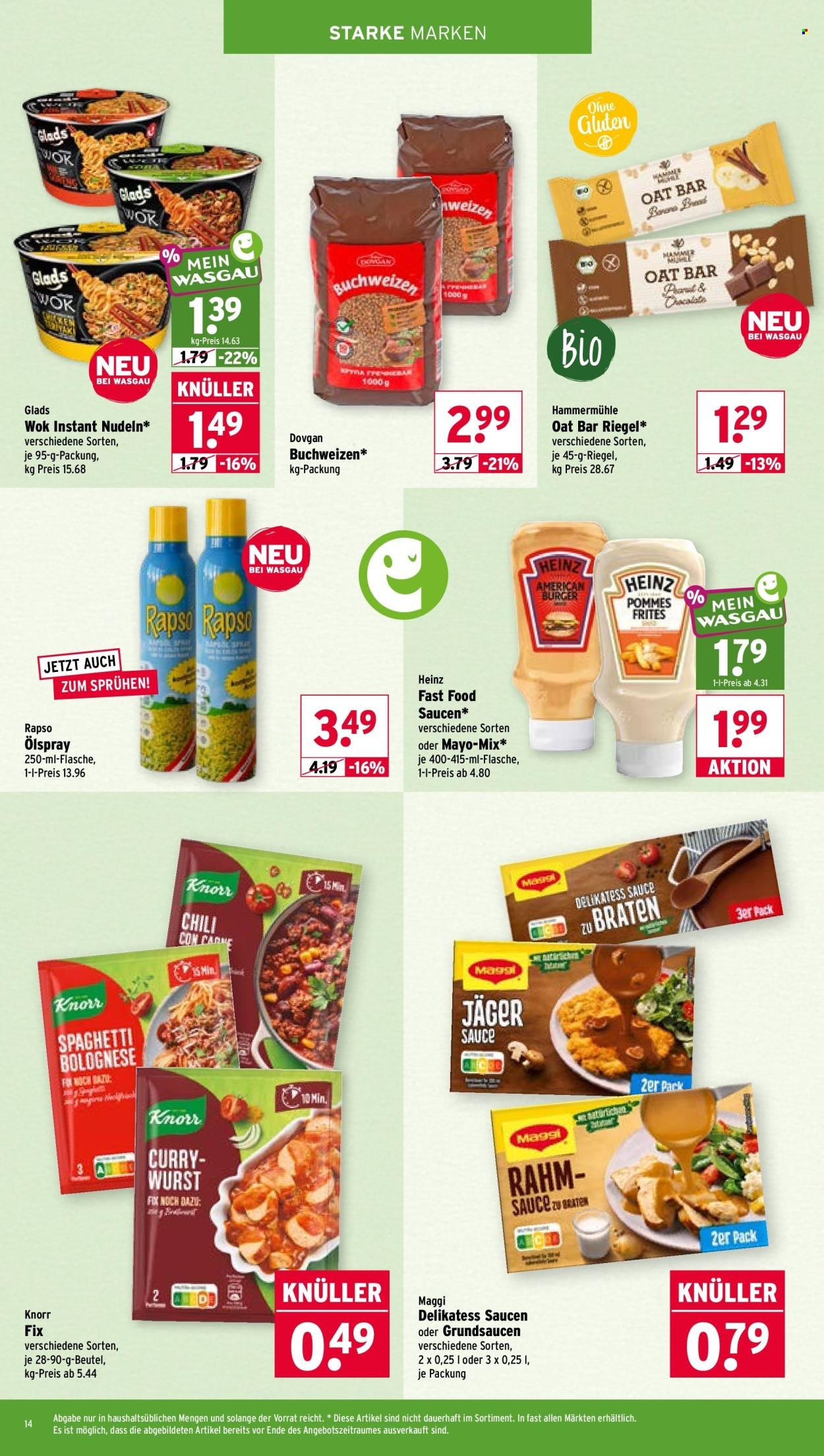 WASGAU Prospekt - Ab Montag 14.09.2026